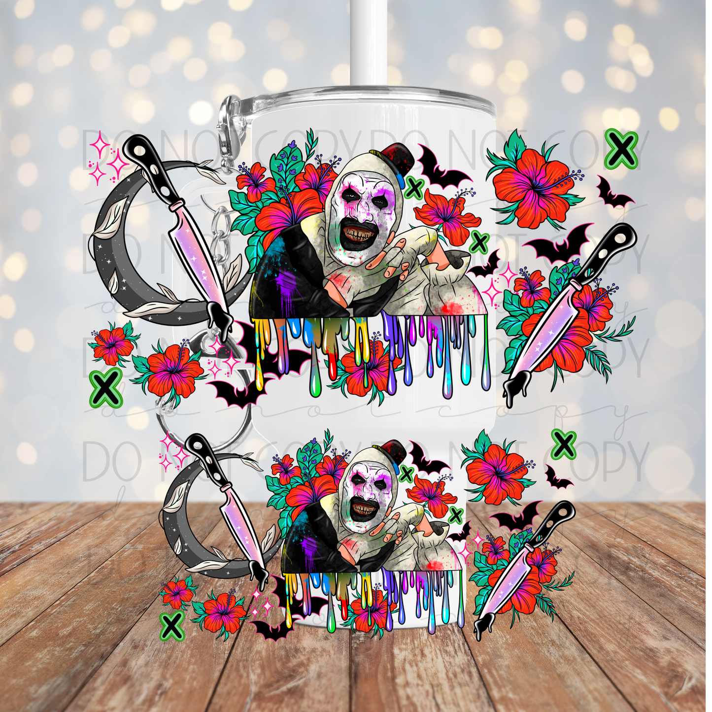Clown Horror Mini Wrap