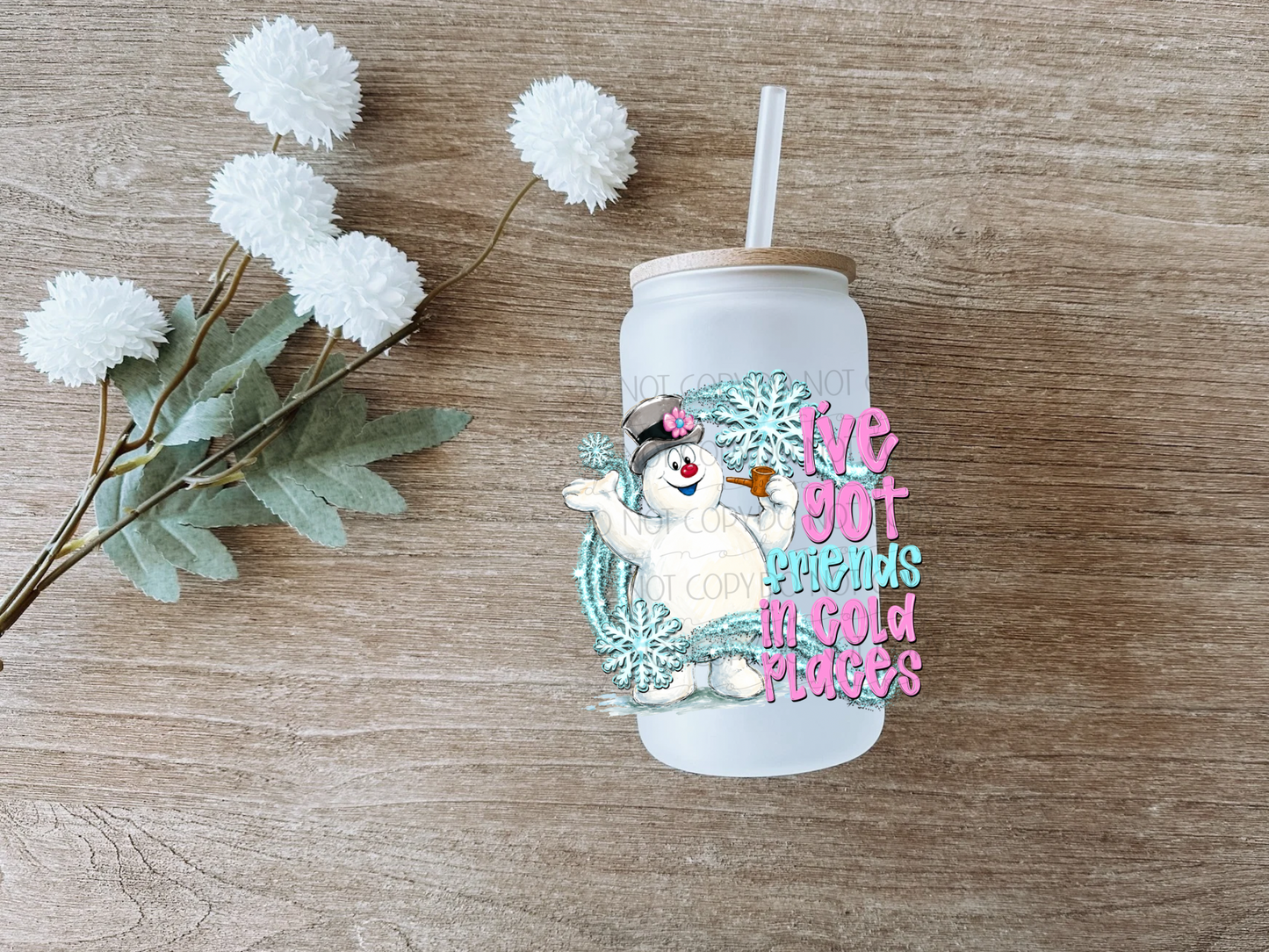 In Cold Places Decal