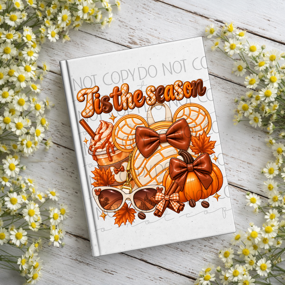 Tis The Season Notebook Decal