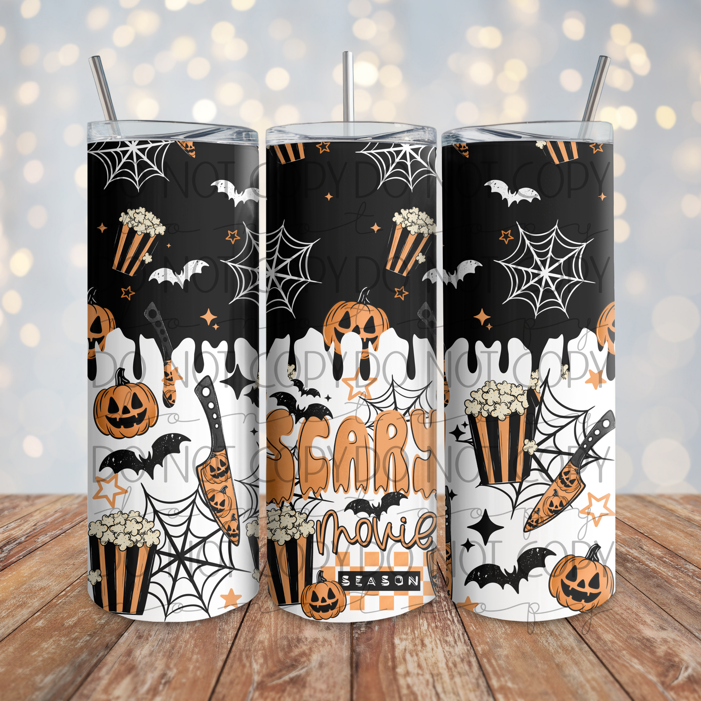 Scary Movies 20 oz Wrap