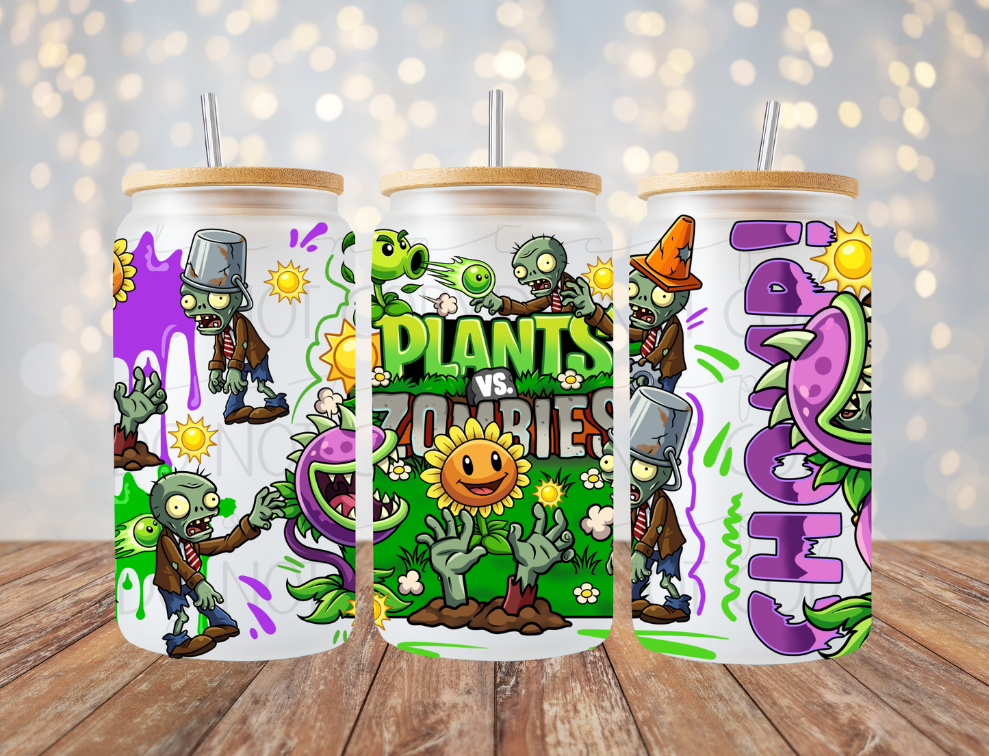 Plants Game 16 Oz Wrap
