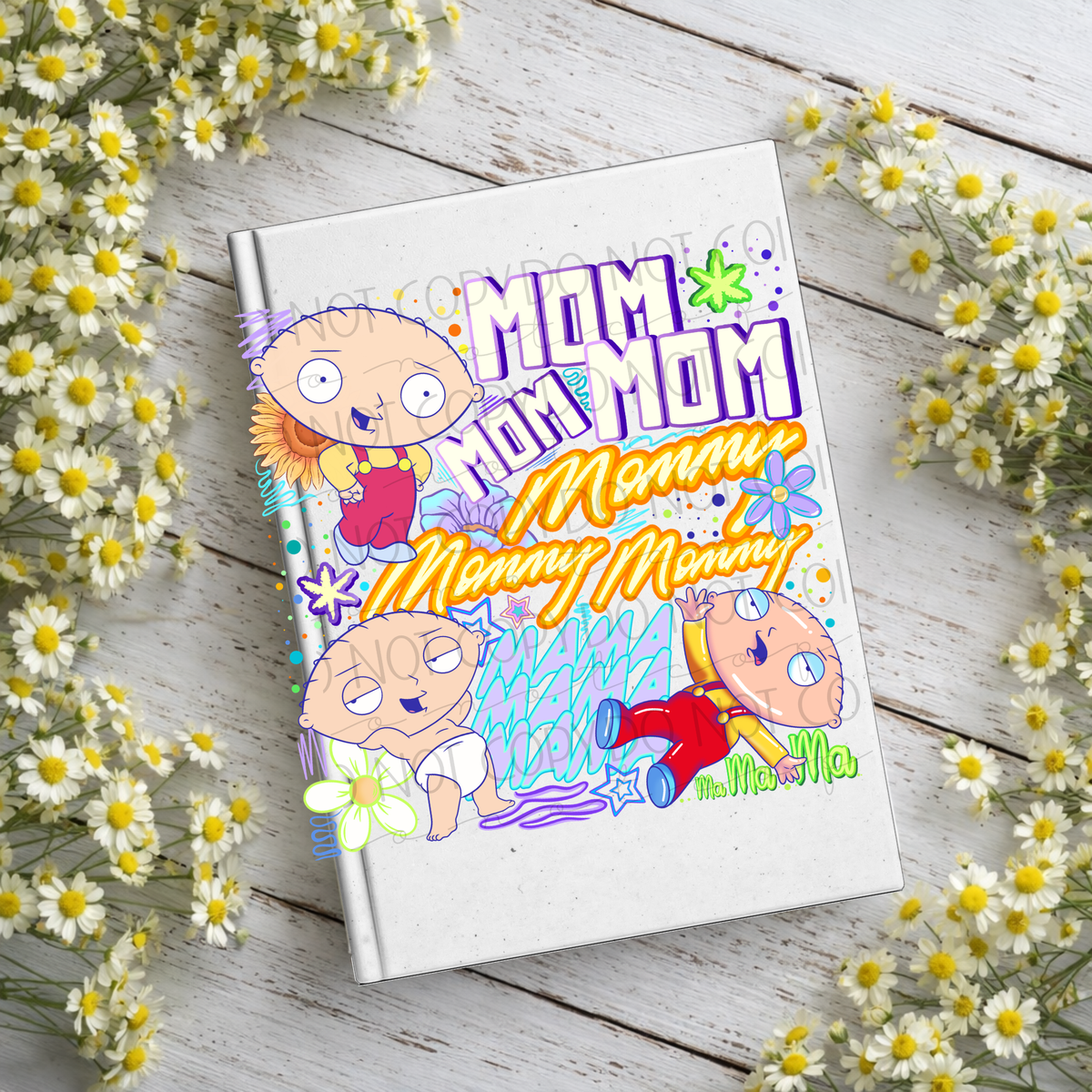 Mom Mommy Notebook Decal