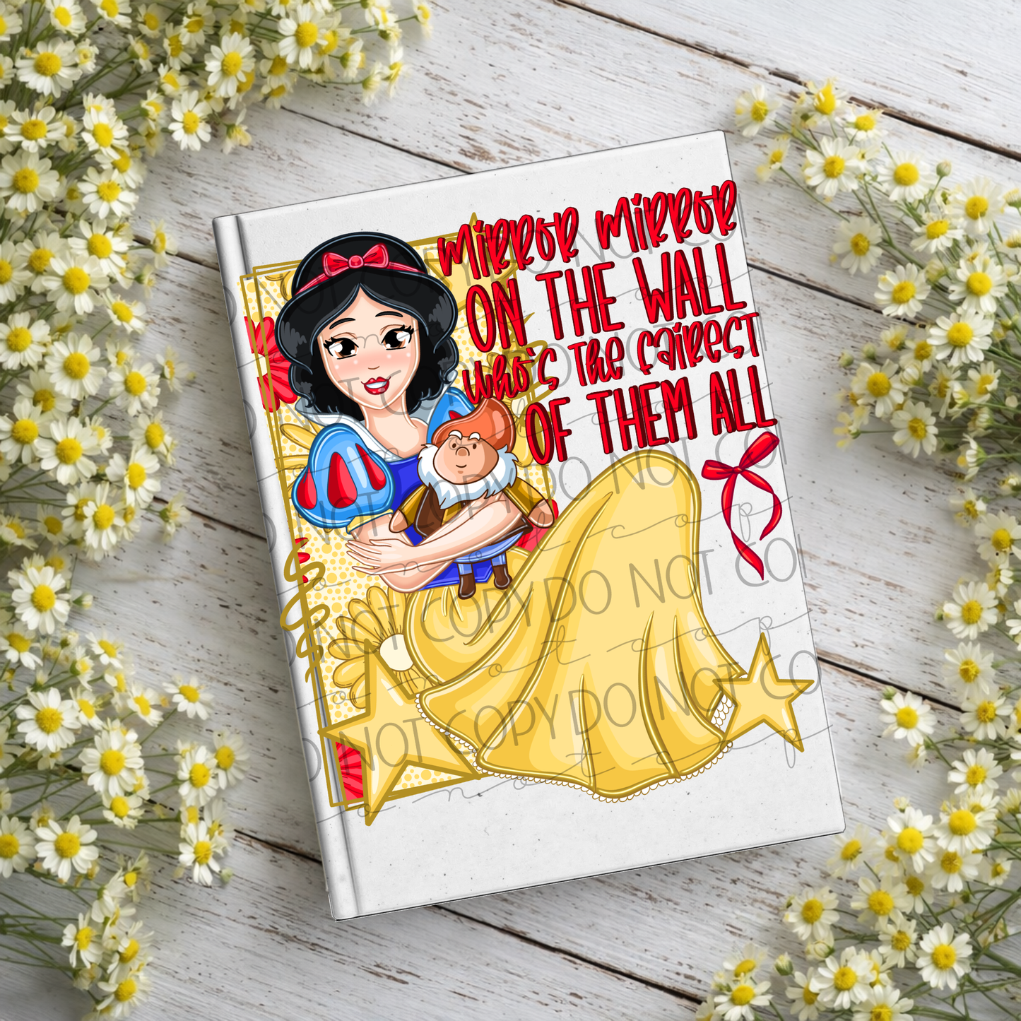 Fairest Of Them All Notebook Decal