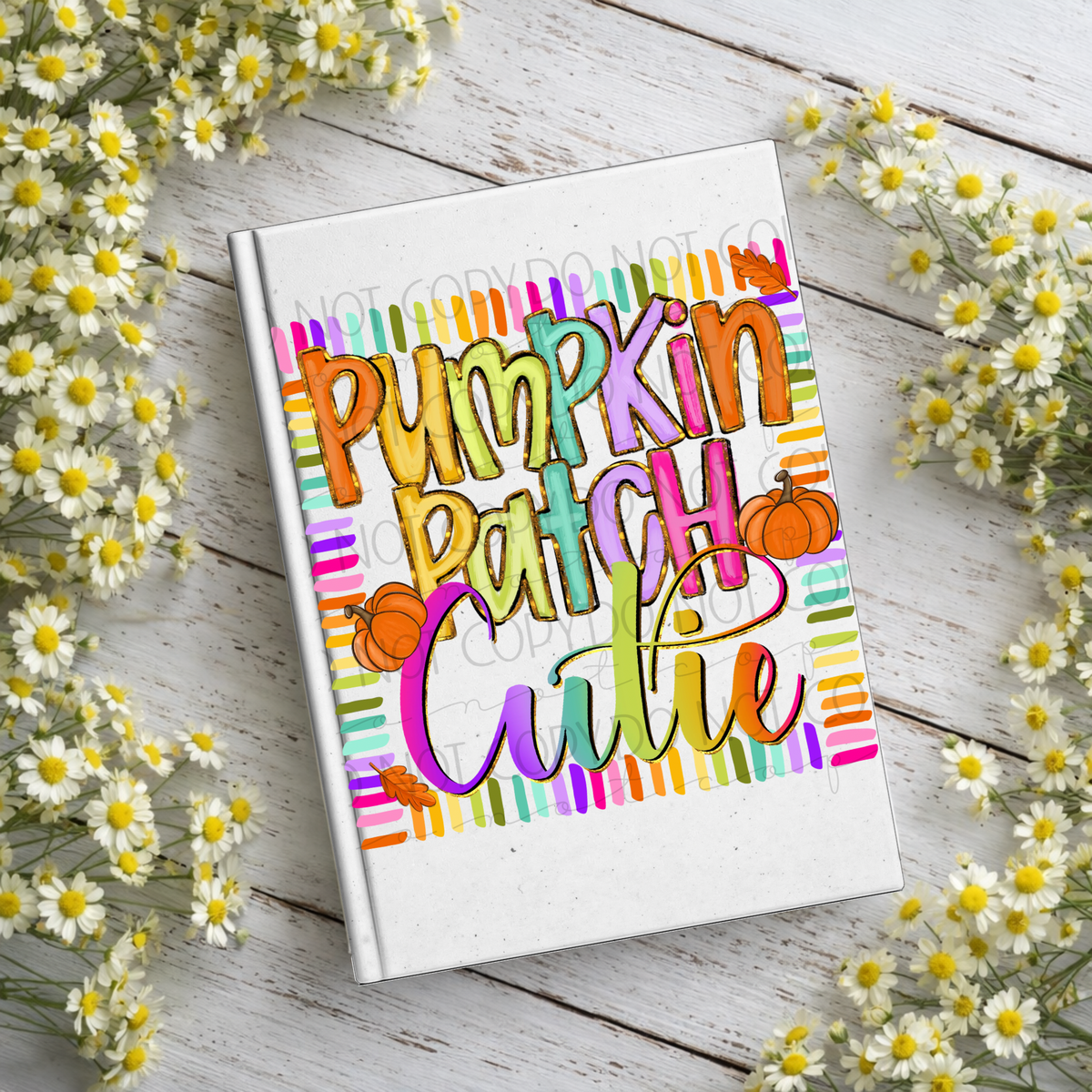 Pumpkin Patch Cutie Notebook Decal