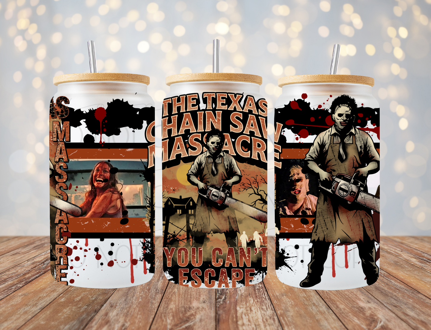 Texas Horror 16 Oz Wrap
