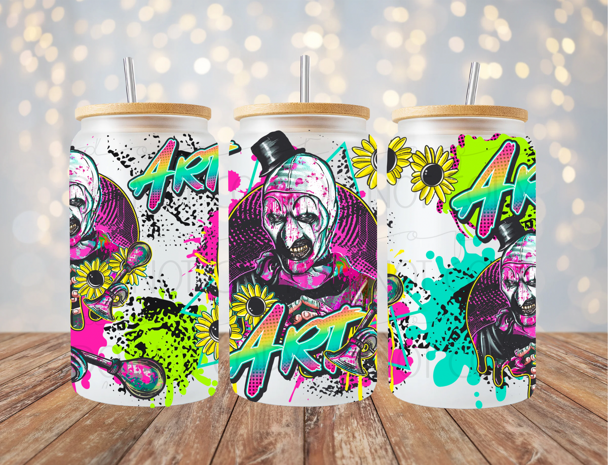 Clown Horror 16 Oz Wrap