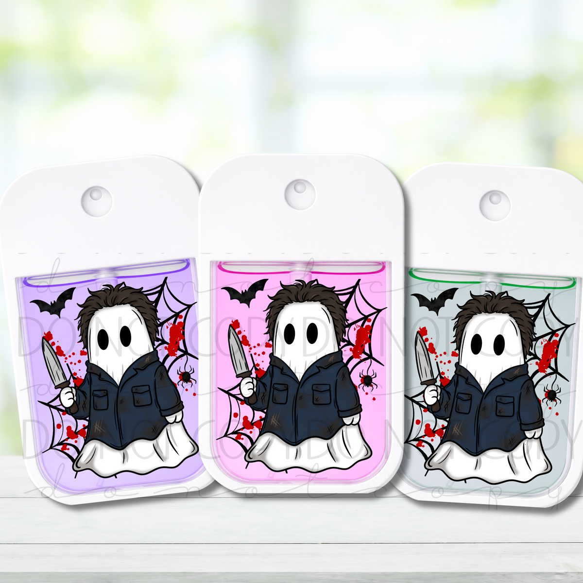 Boogeyman Horror Ghost Spray Decal