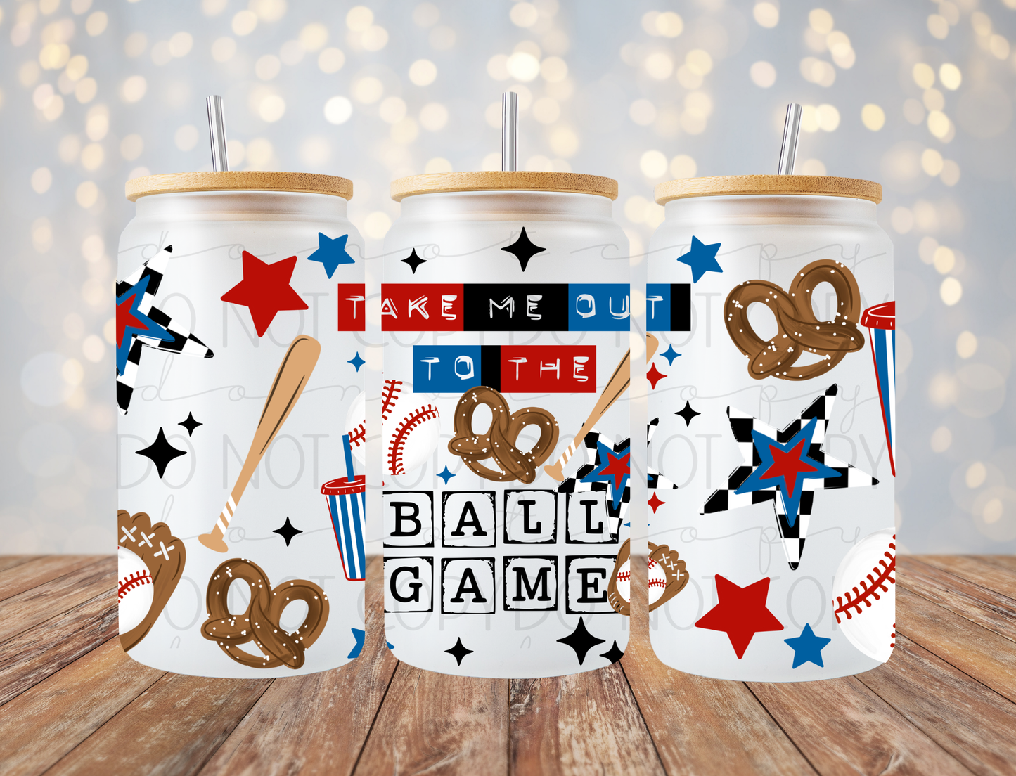 Ball Game 16 Oz Wrap