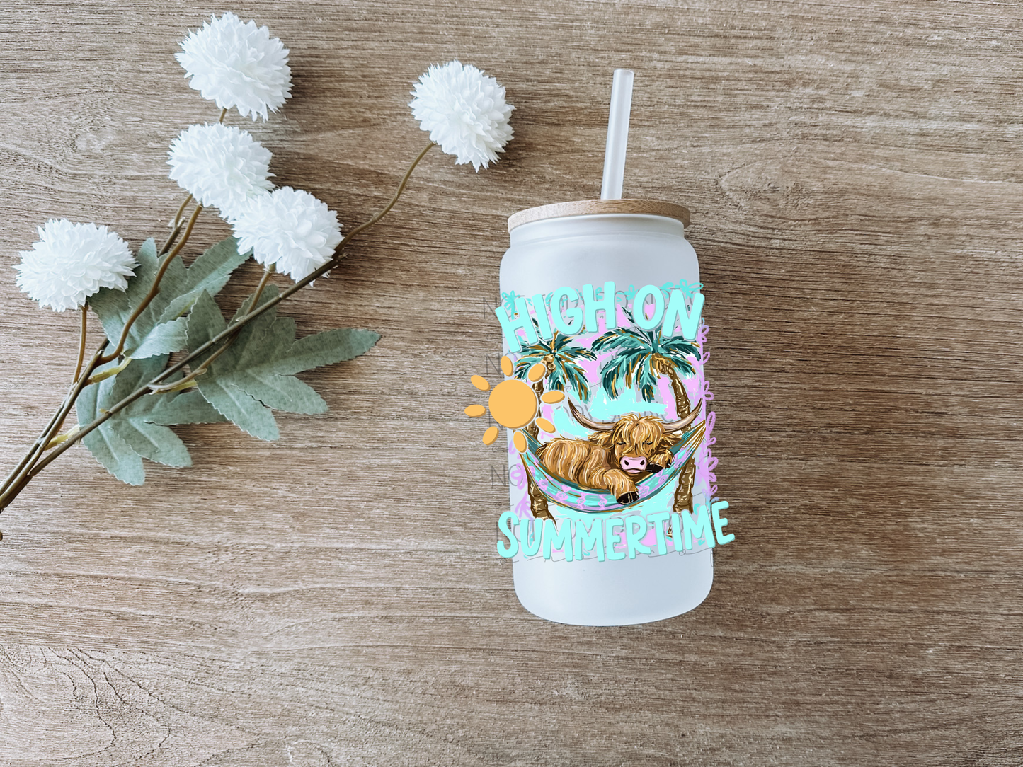 High On Summertime Decal