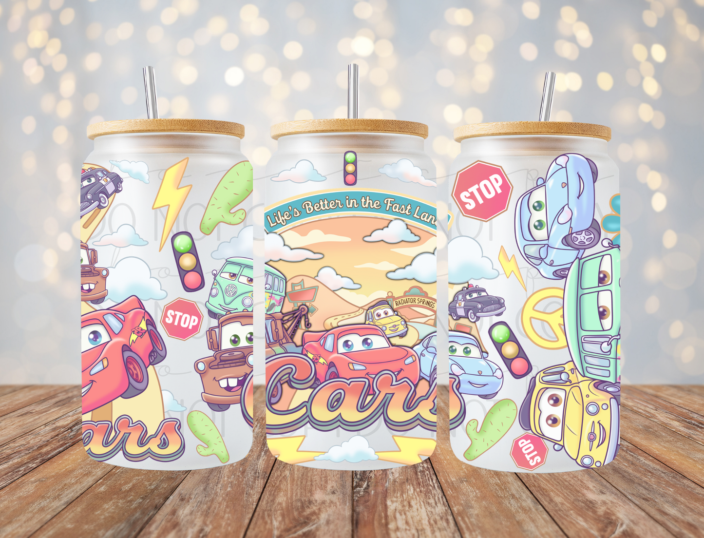 Racing Movie 16 Oz Wrap