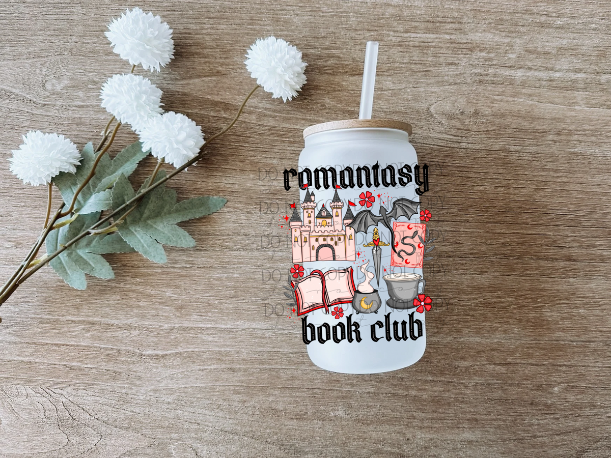 Romantasy Book Club Decal