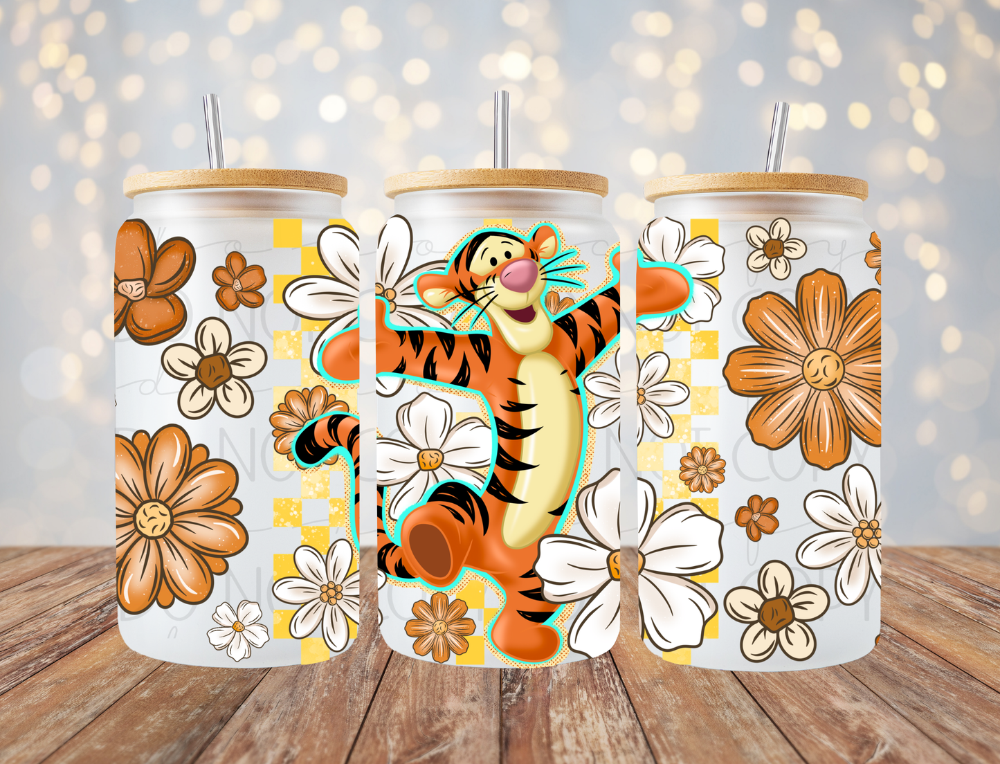 Floral Tig 16 Oz Wrap