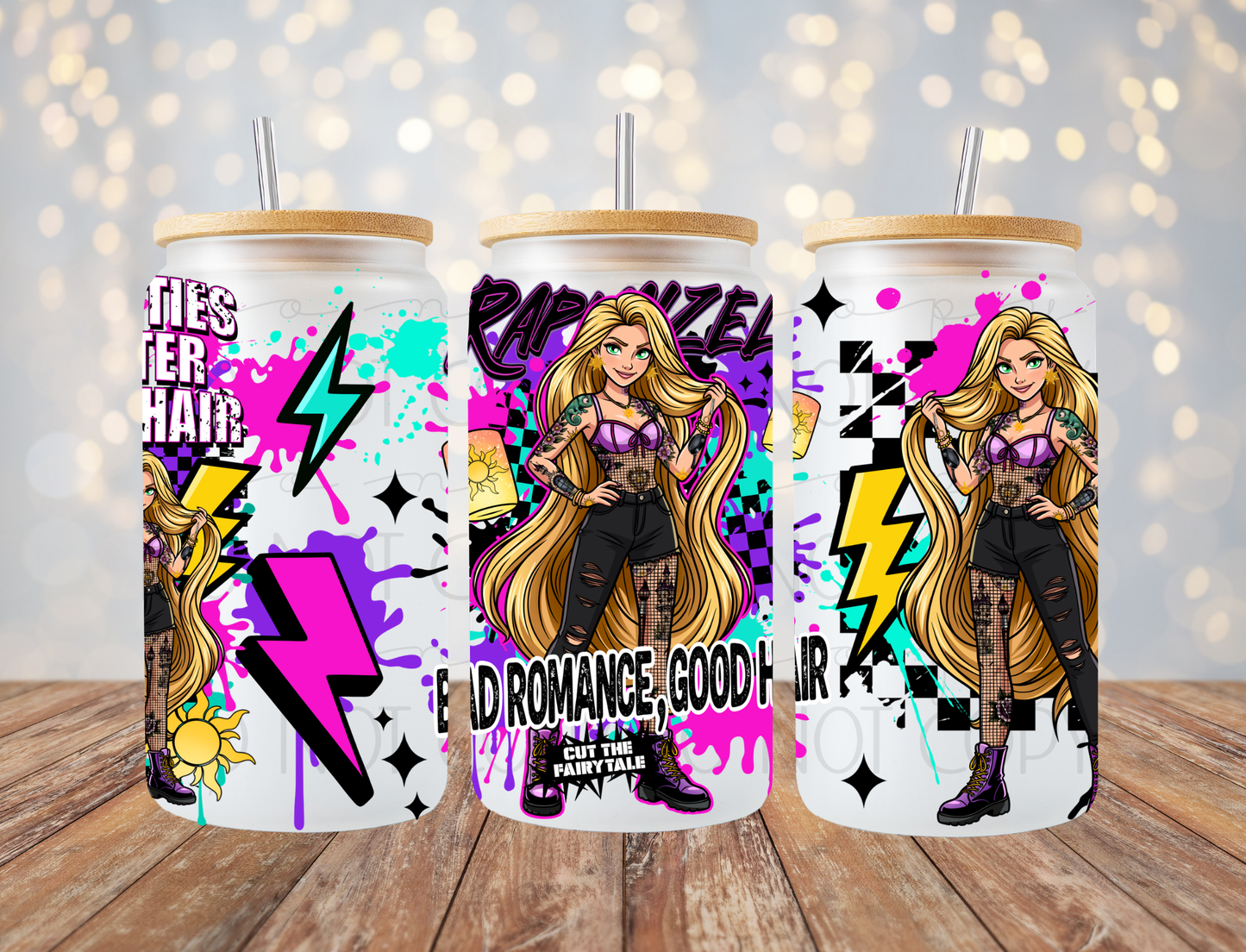 Bad Romance, Good Hair 16 Oz Wrap