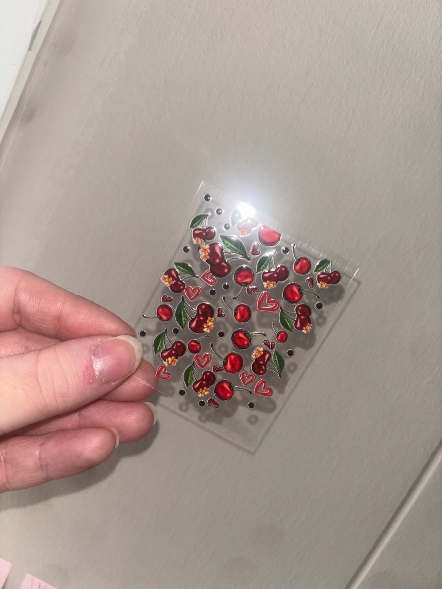 Cherries Spray Decal