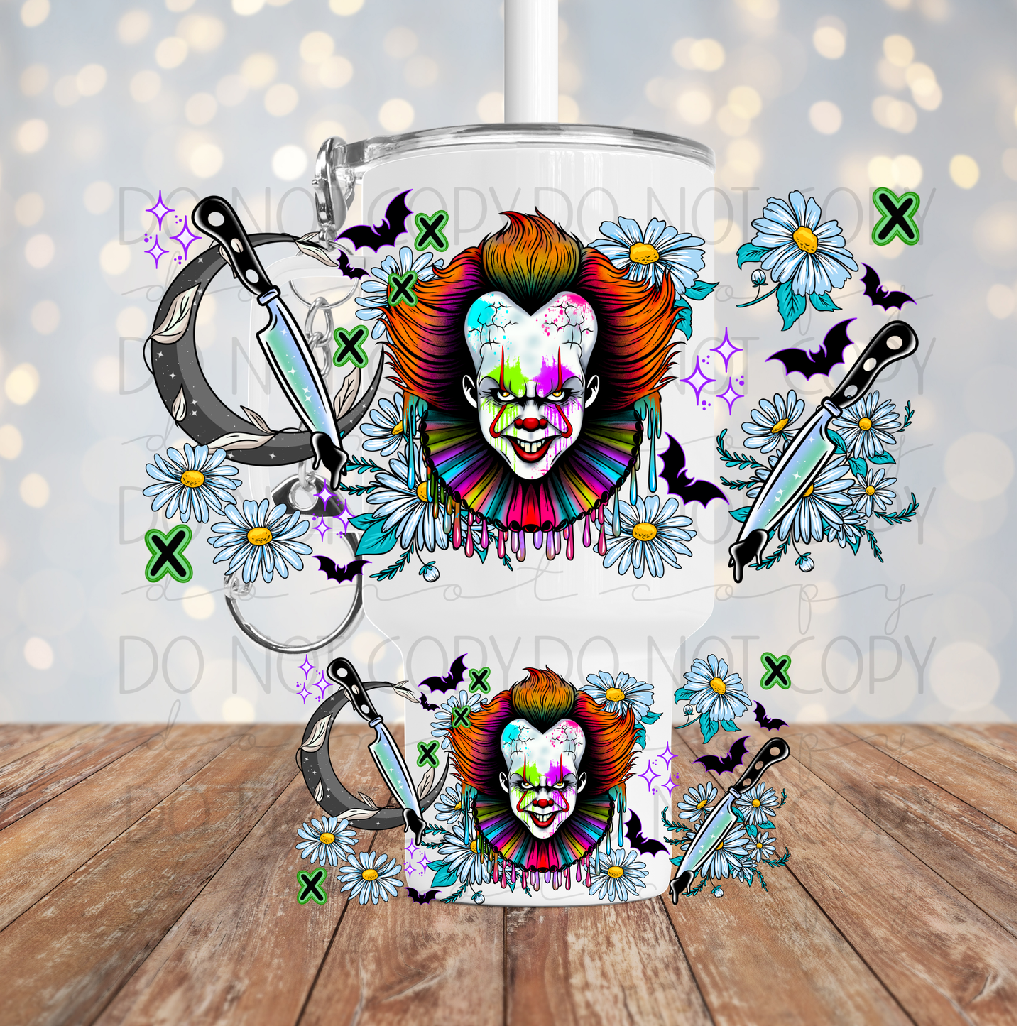 Clown Horror Mini Wrap