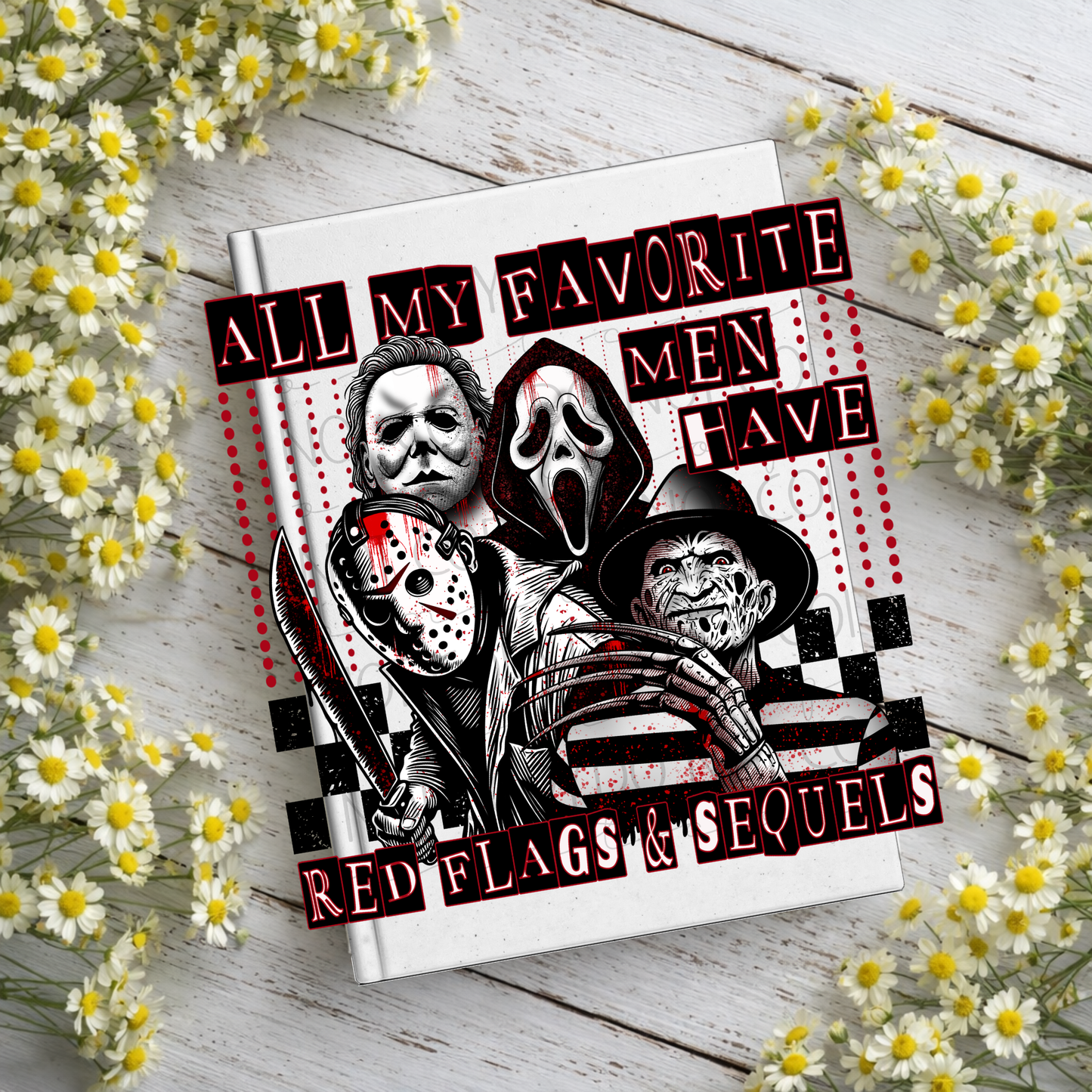 My Favorite Men Notebook Decal