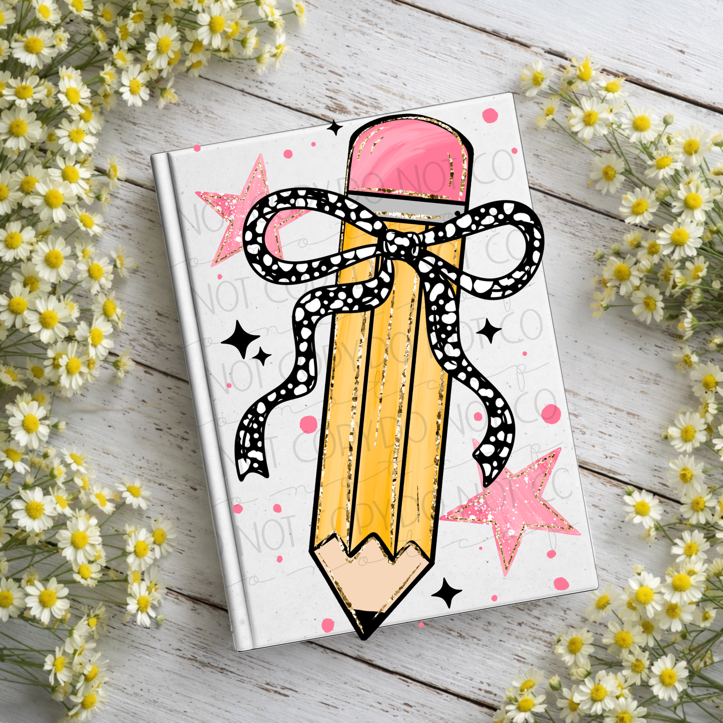 Pencil Notebook Decal