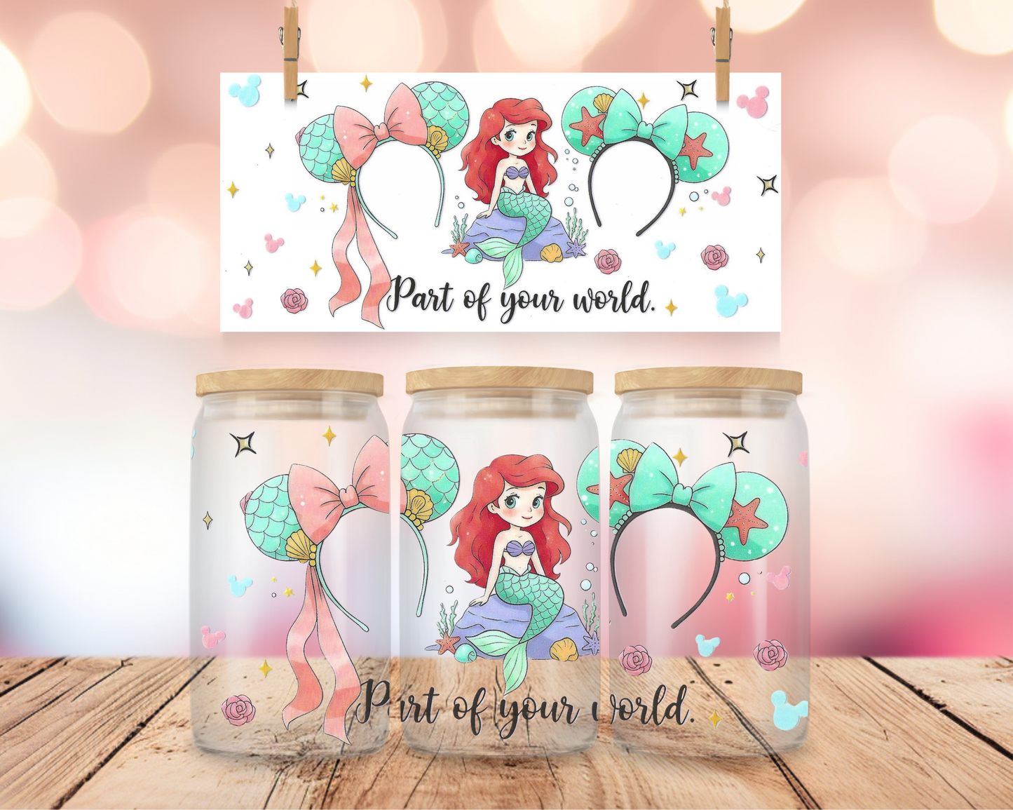 Part Of Your World 16 oz Wrap