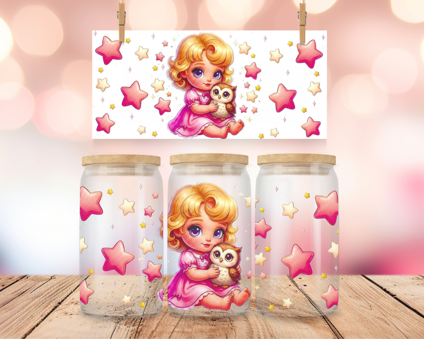 Baby Sleeping Princess 16 oz Wrap