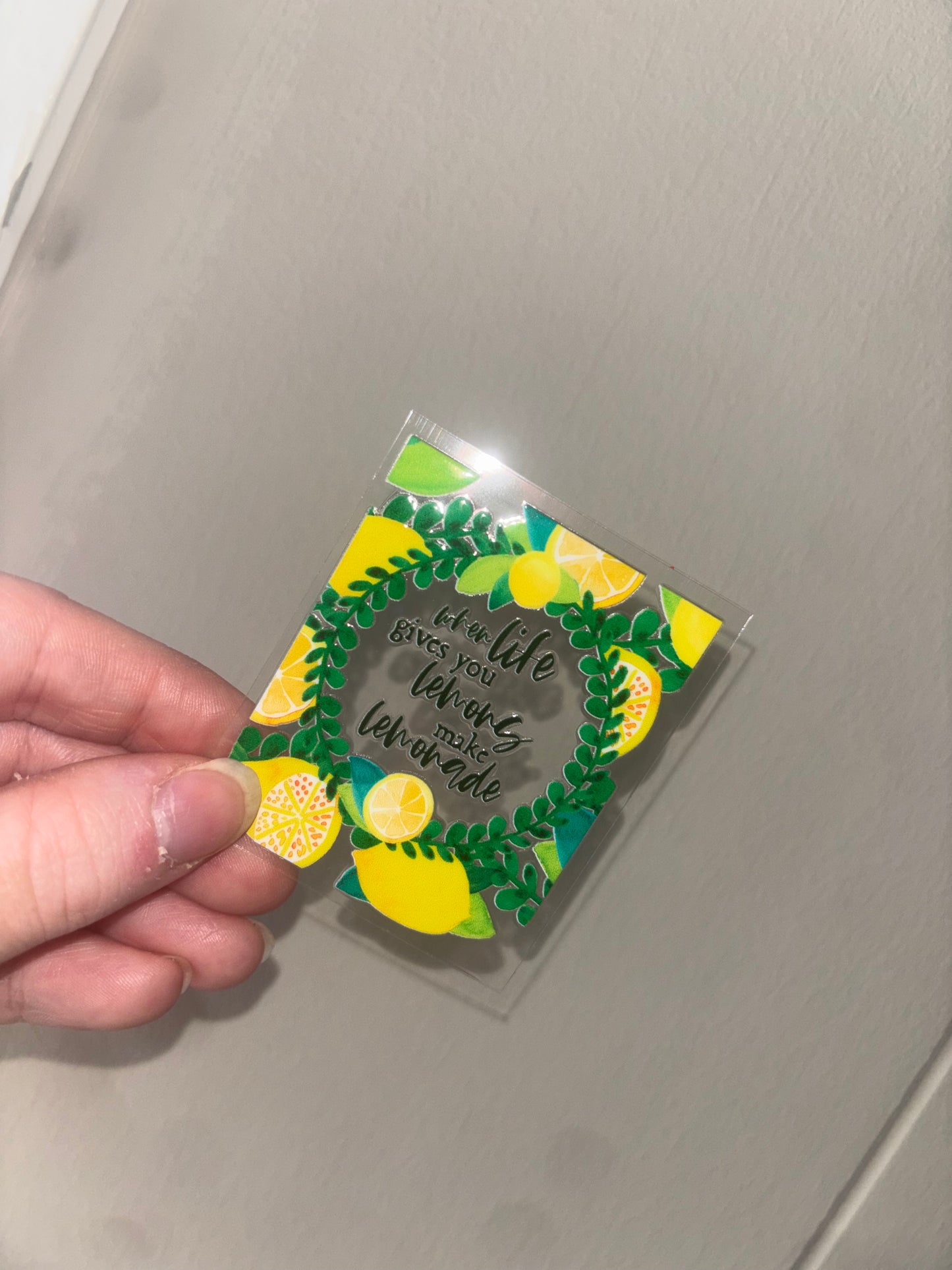 Make Lemonade Spray Decal