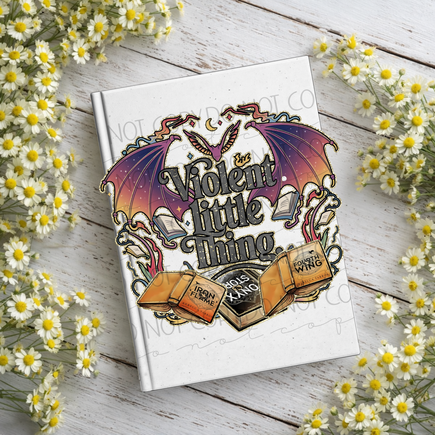 Violent Little Thing Notebook Decal