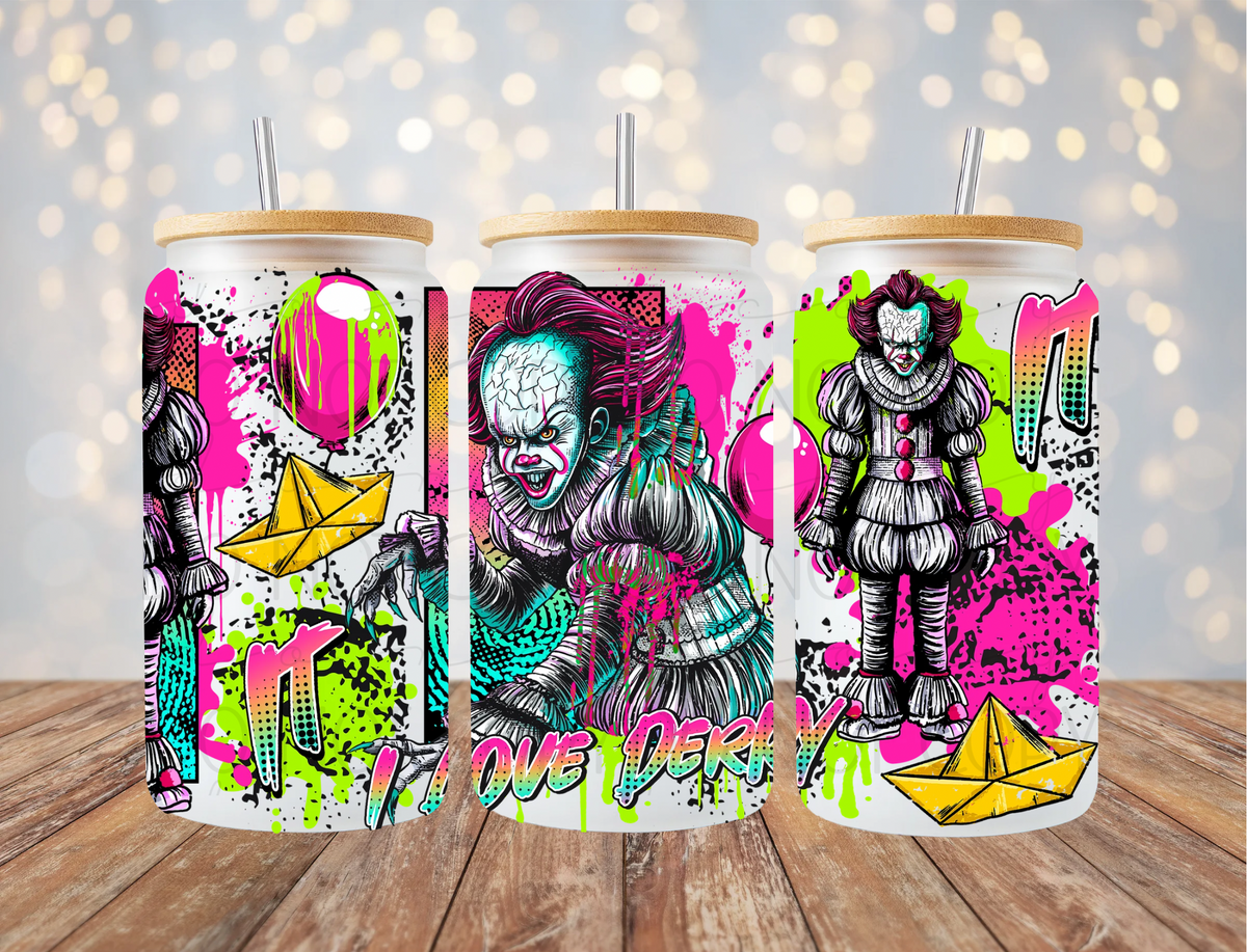 Clown Horror 16 Oz Wrap