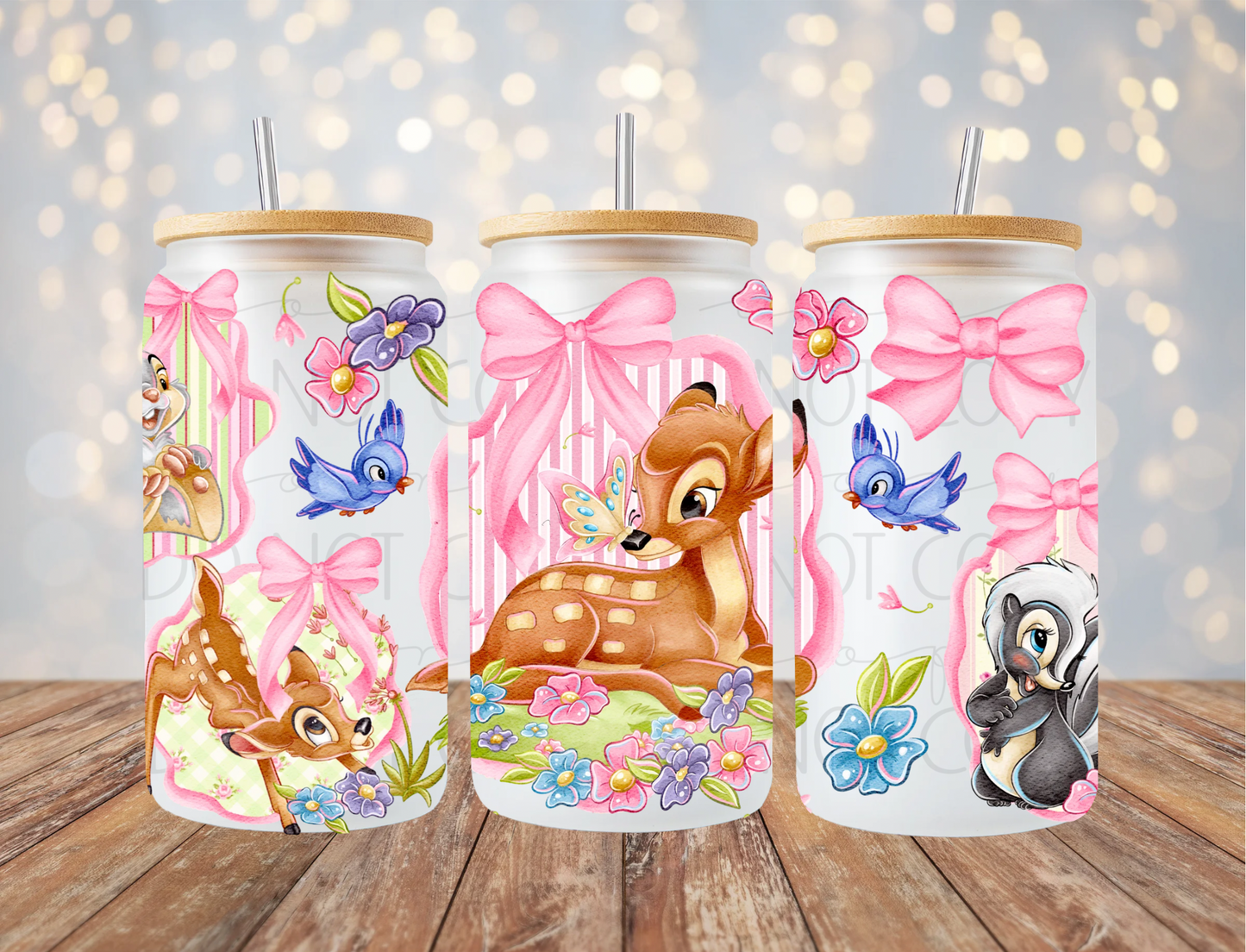 Deer Movie 16 Oz Wrap