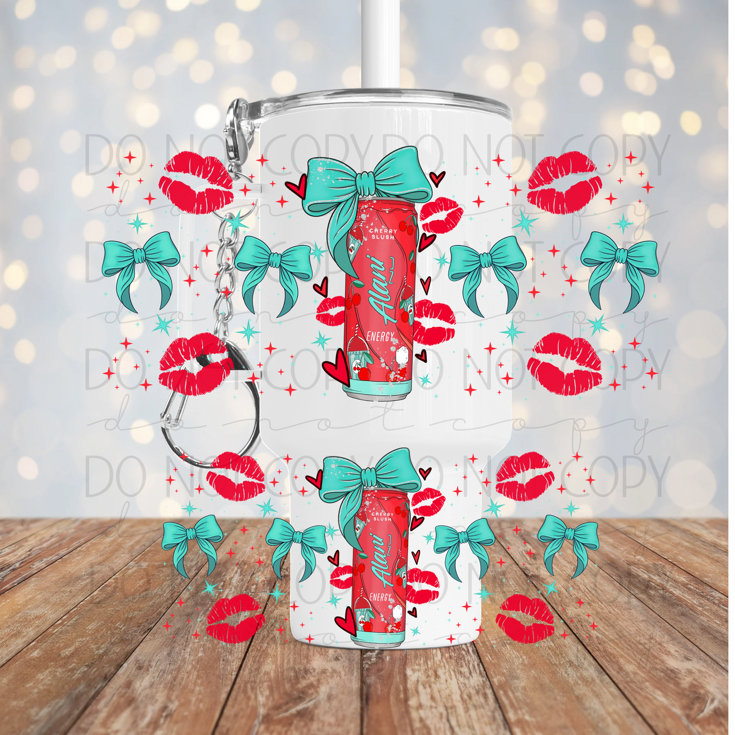 Cherry Slush Energy Drink Mini Wrap