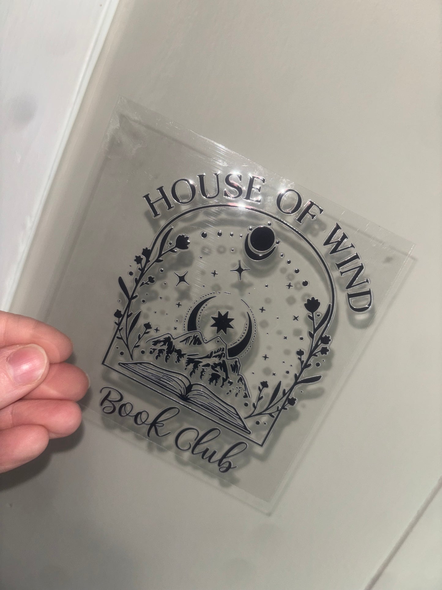 Wind Book Club Decal
