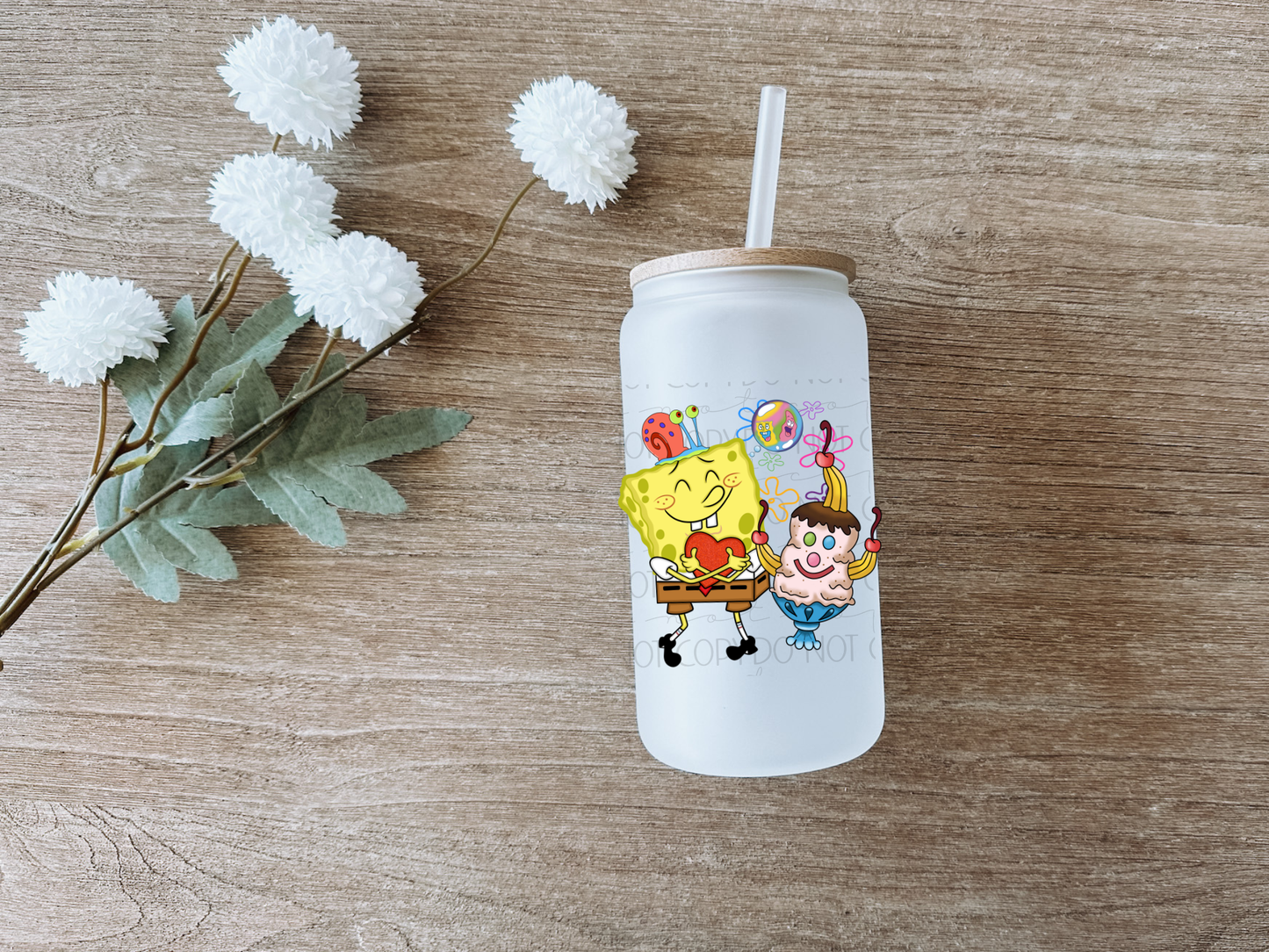 Sponge Ice Cream Decal