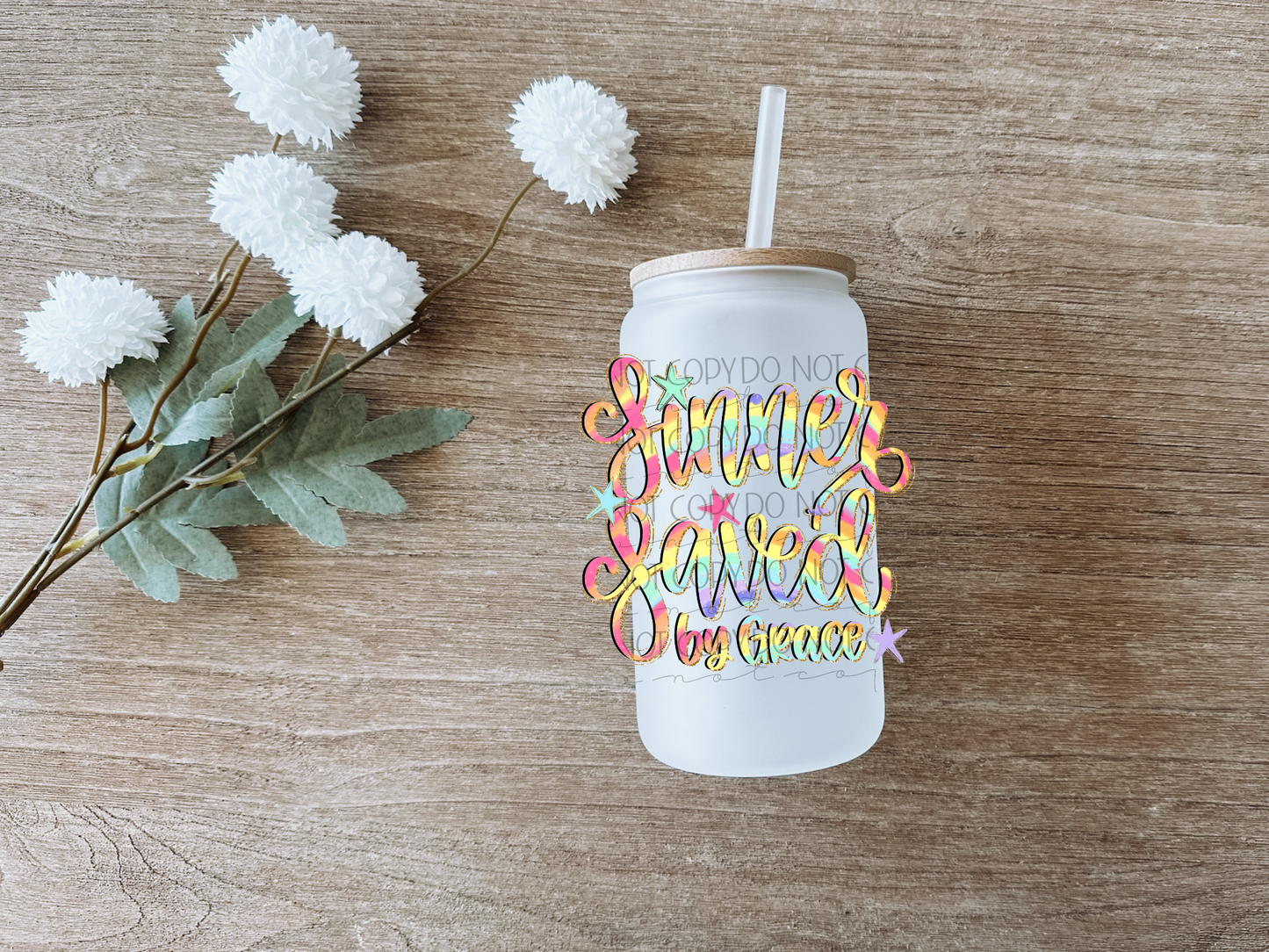 Sinner Saved Decal