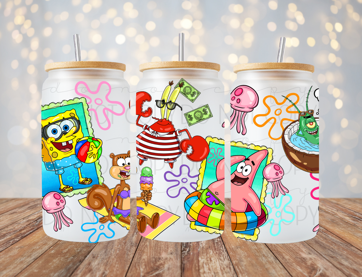 Summer Sponge & Friends 16 Oz Wrap