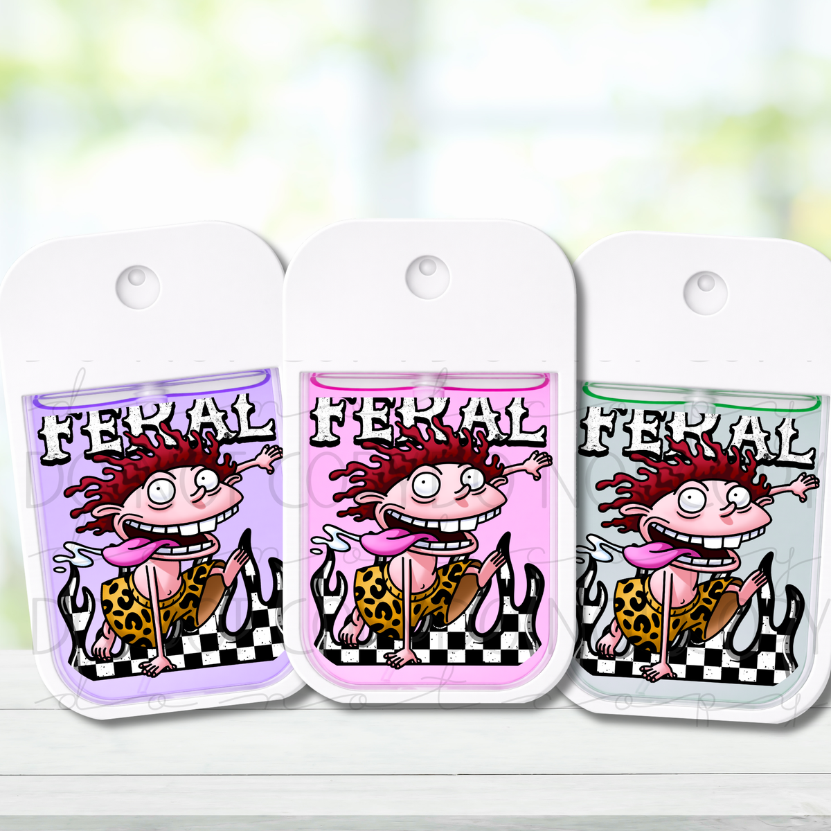 Feral Spray Decal