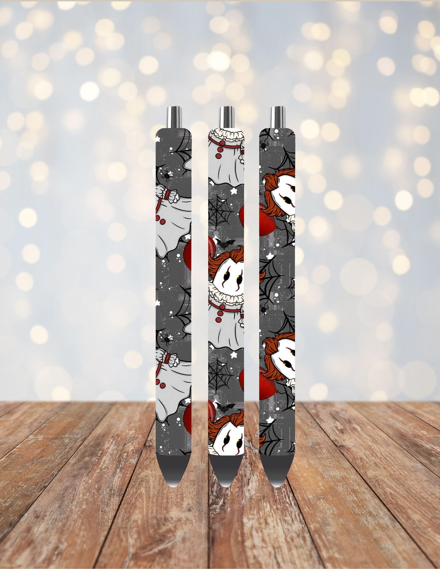 Clown Horror Ghost Pen Wrap