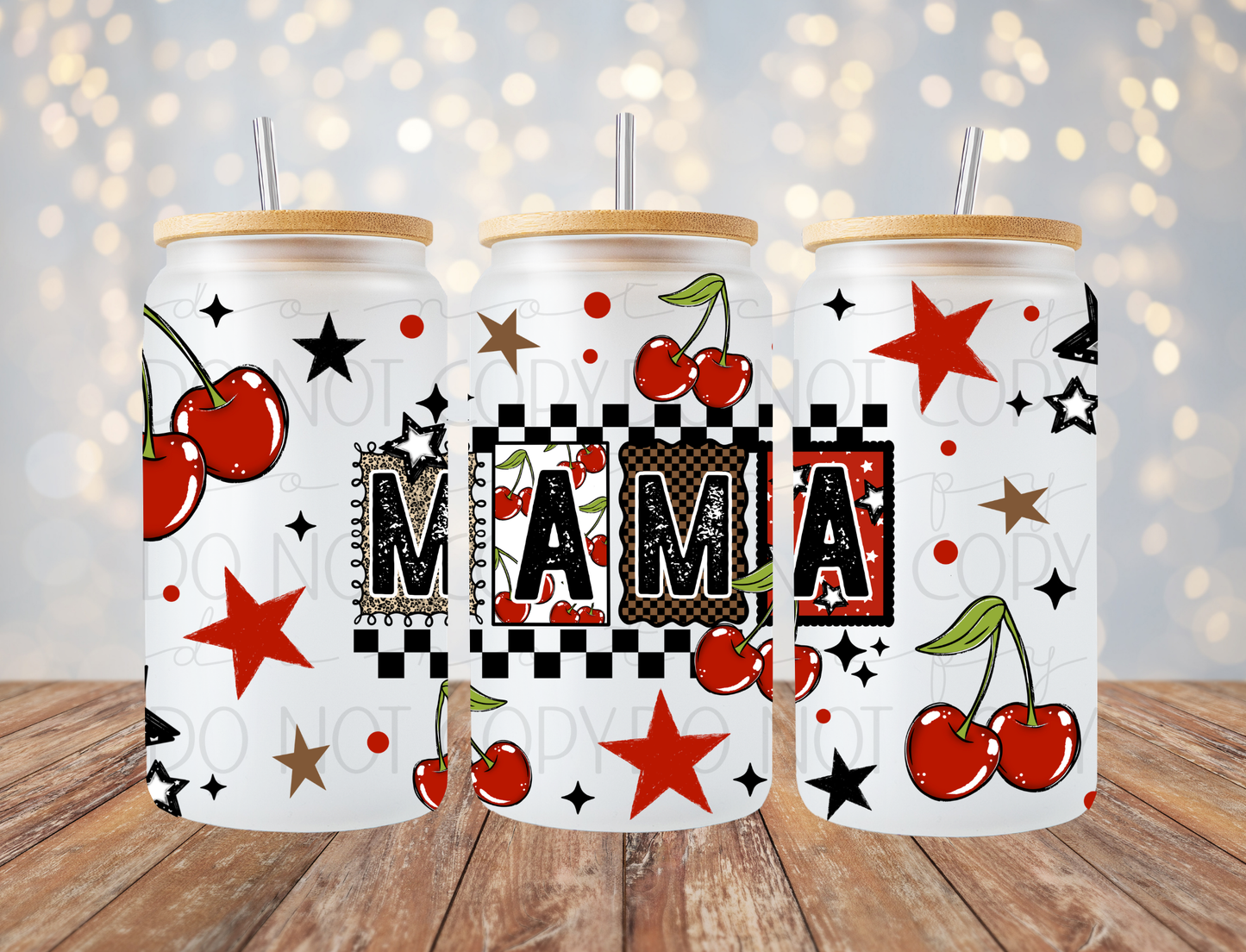 Cherry Mama 16 Oz Wrap