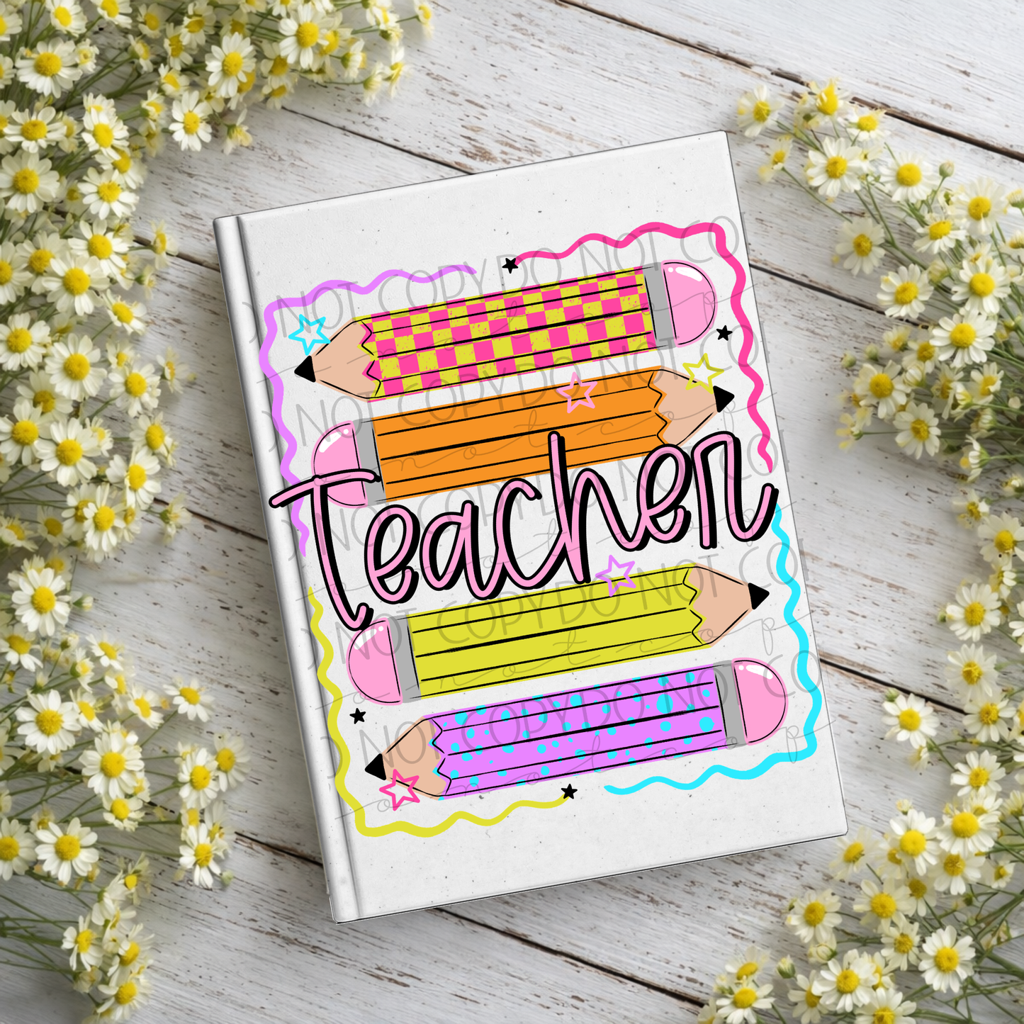 Teacher Notebook Decal