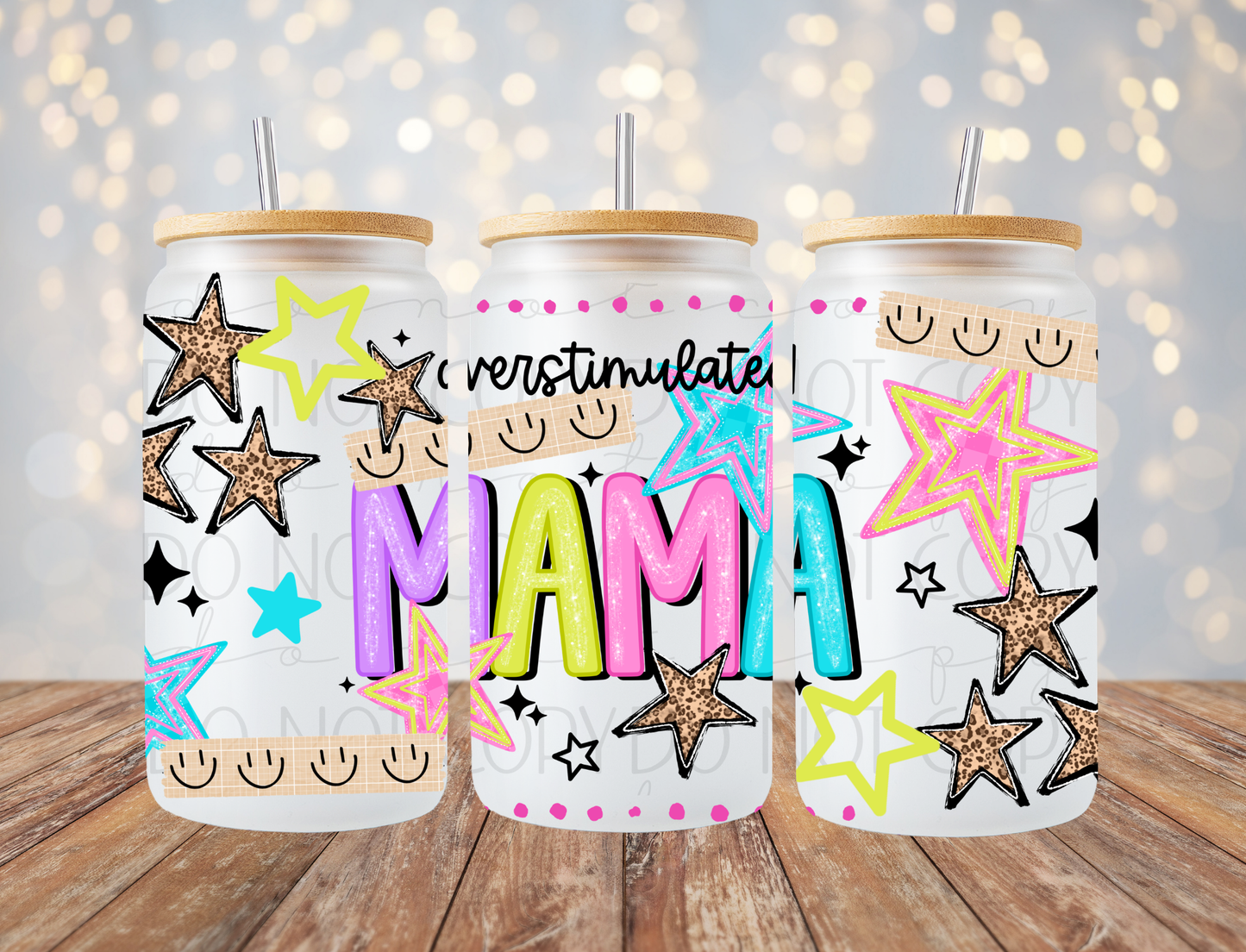 Overstimulated Mama 16 Oz Wrap