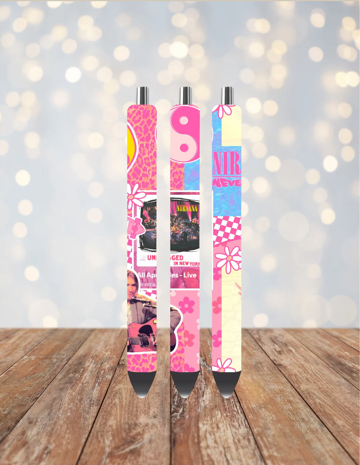 Rock Band Pen Wrap