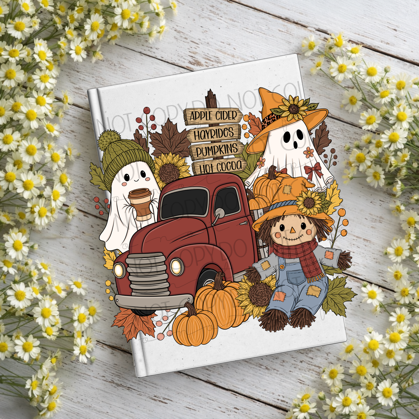 Fall Notebook Decal