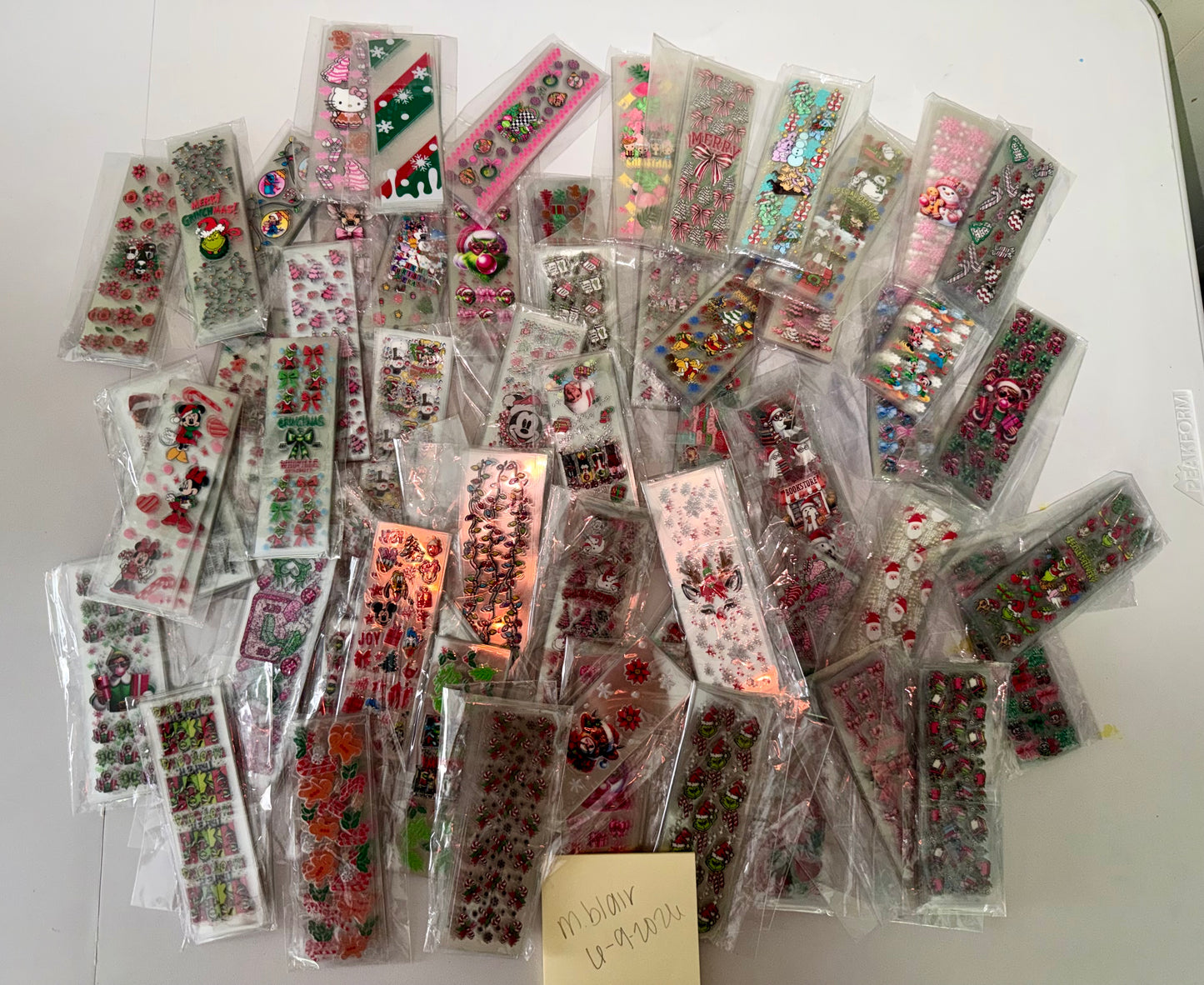 Bulk Christmas Pen Wraps
