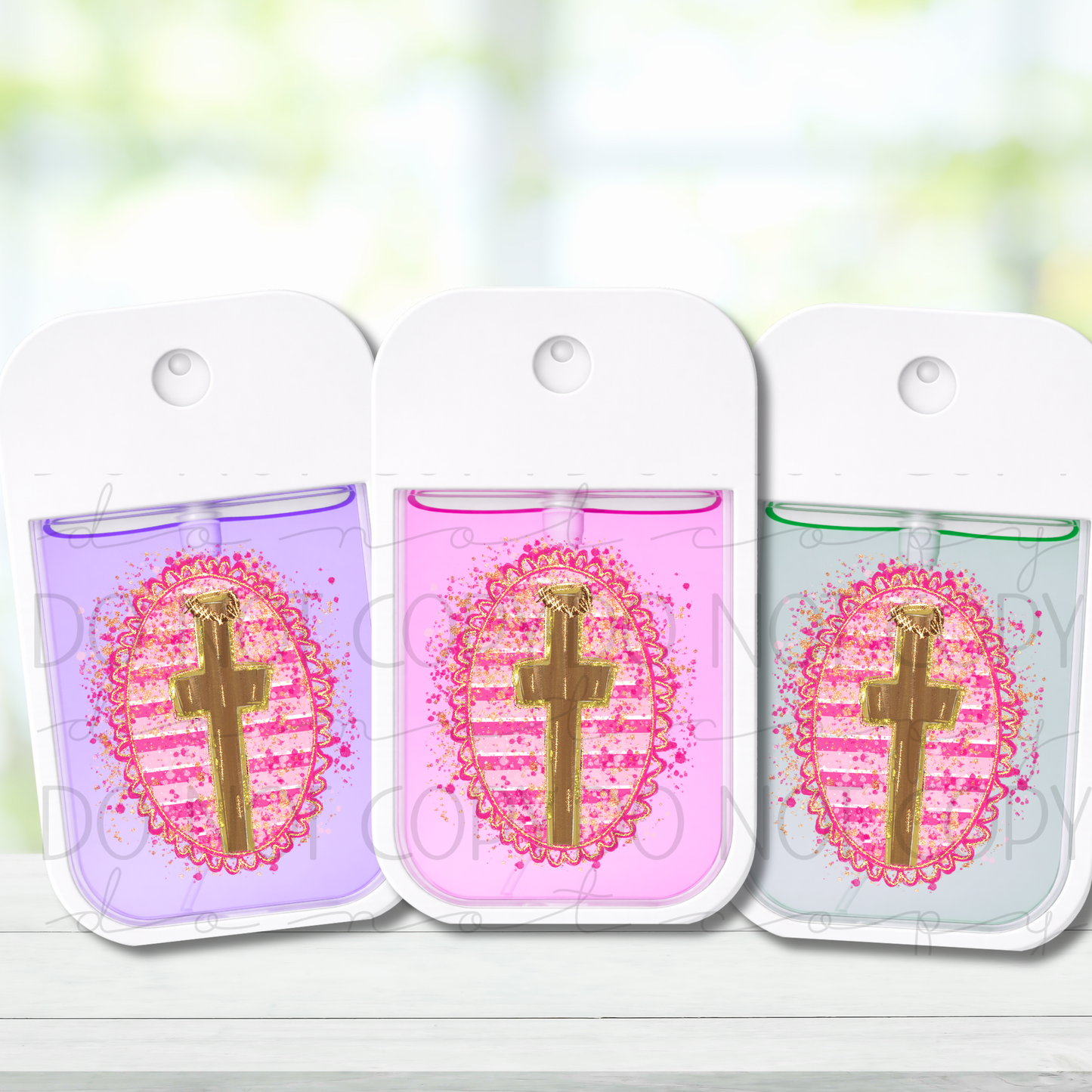 Cross Spray Decal