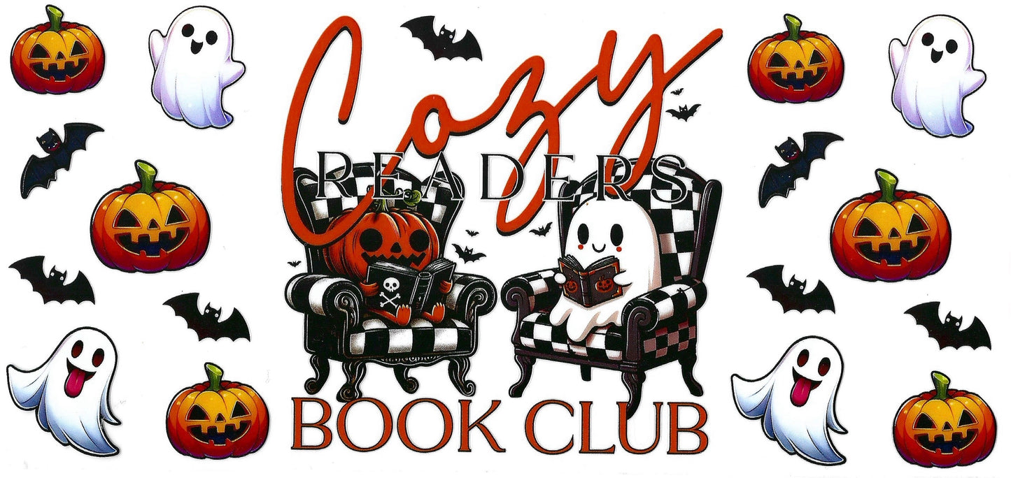 Cozy Readers Book Club 16 oz
