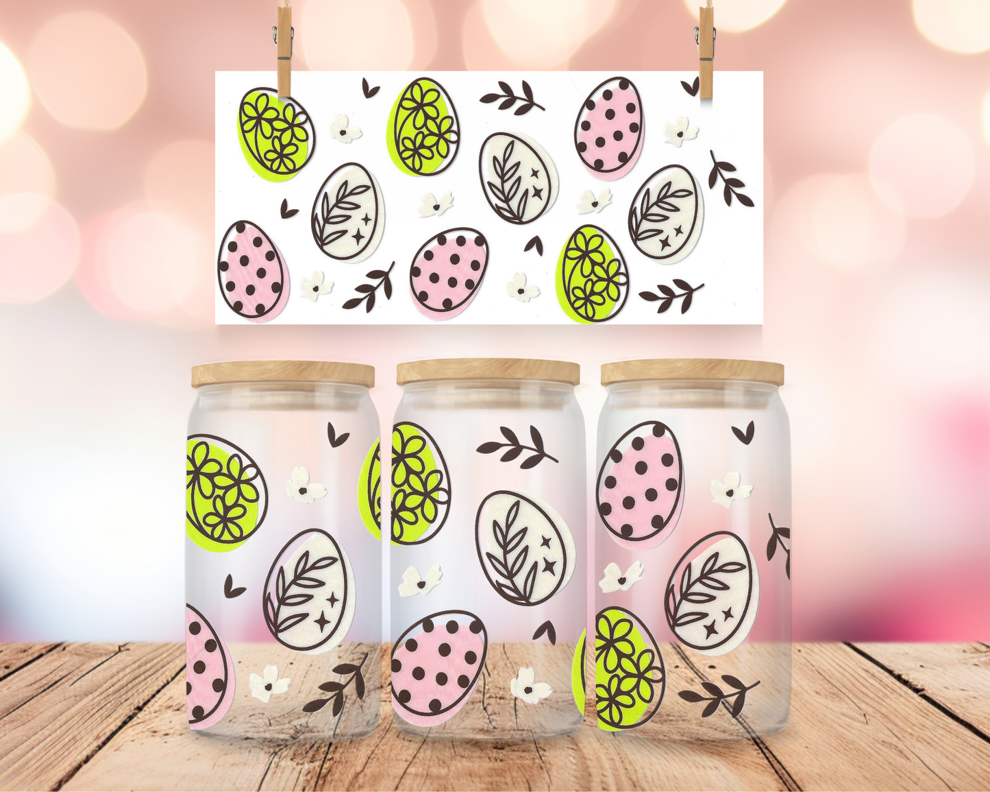 Easter Eggs 16 oz Wrap