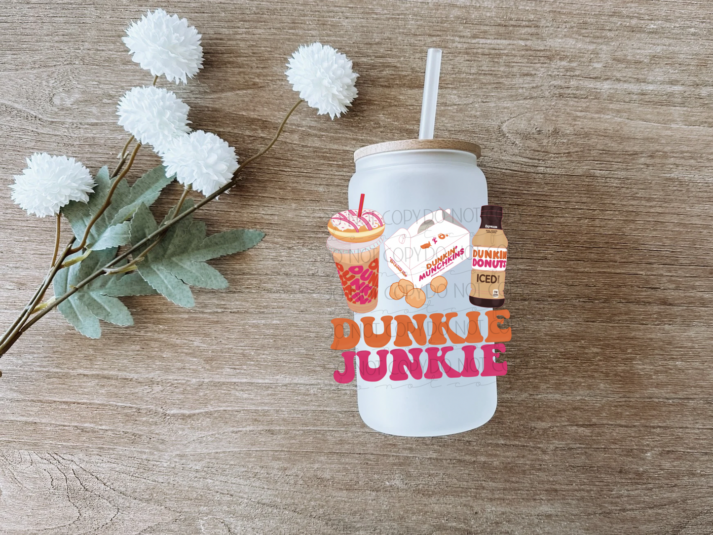Coffee Junkie Decal