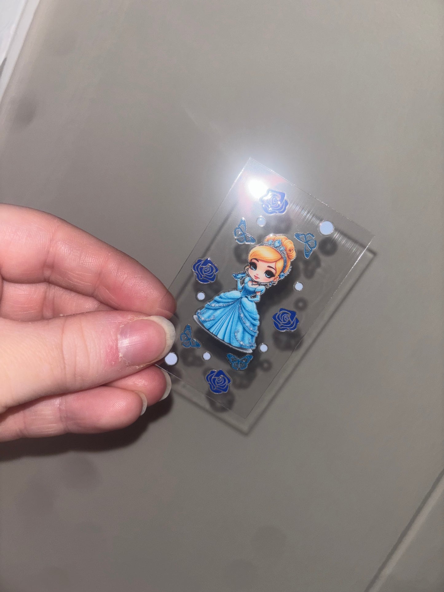 Slipper Princess Keychain Wrap