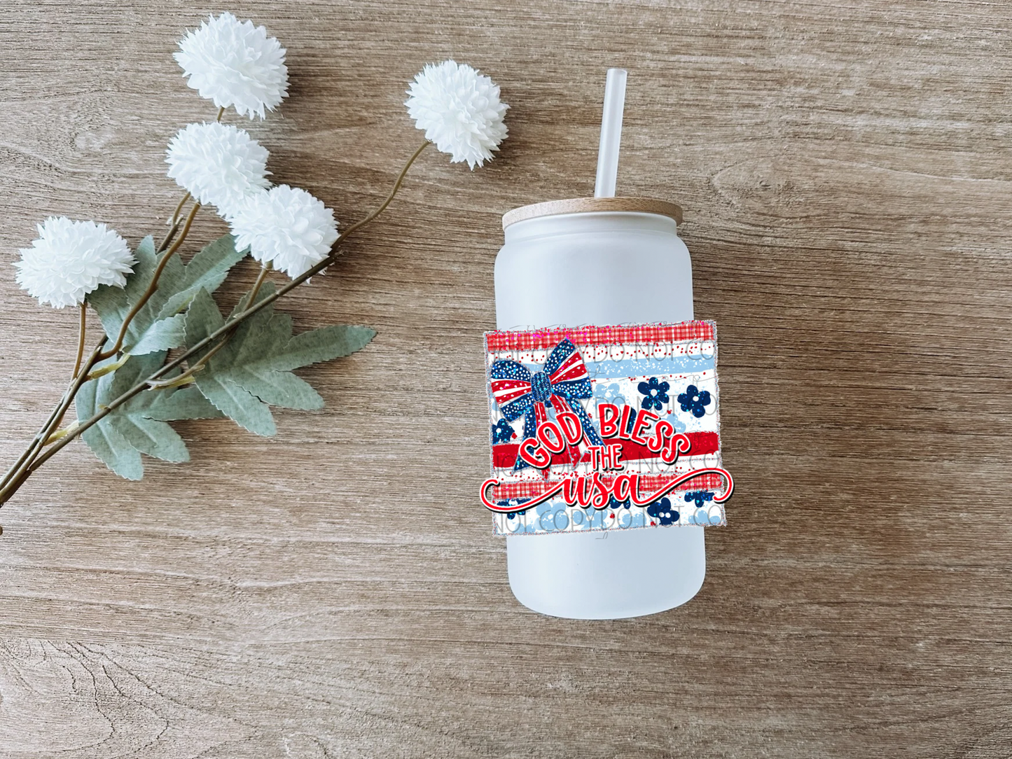 Bless The USA Decal