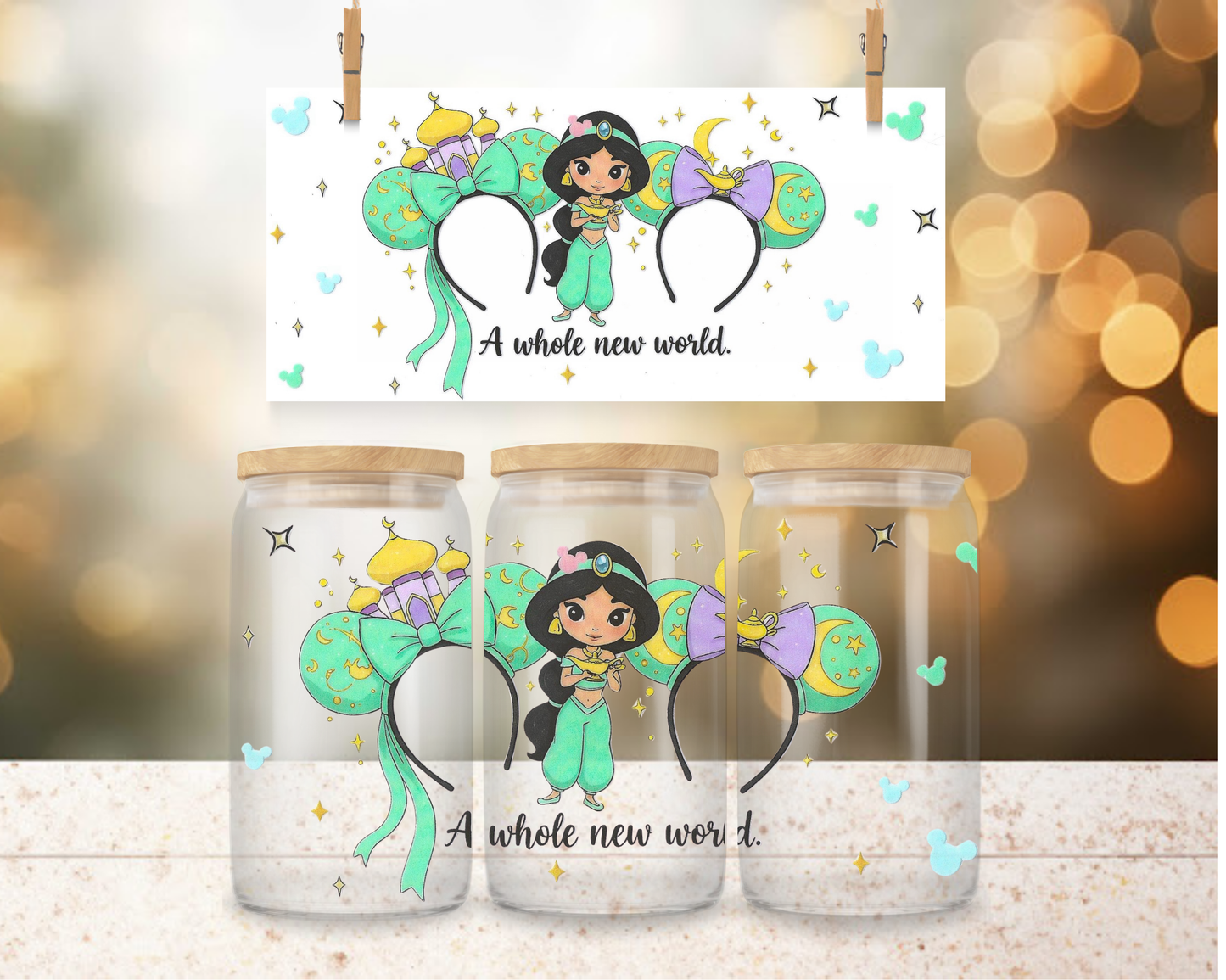A Whole New World 16 oz Wrap
