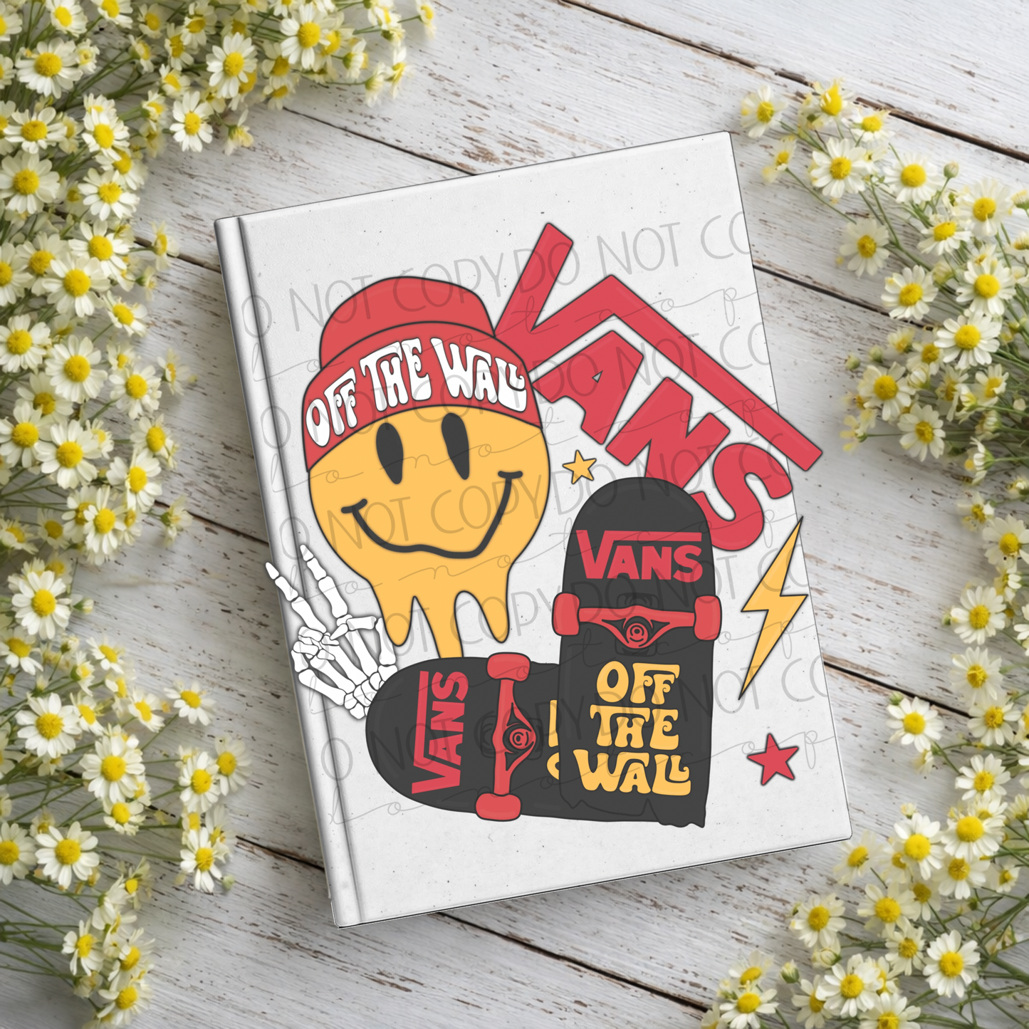 Boy Shoe Notebook Decal