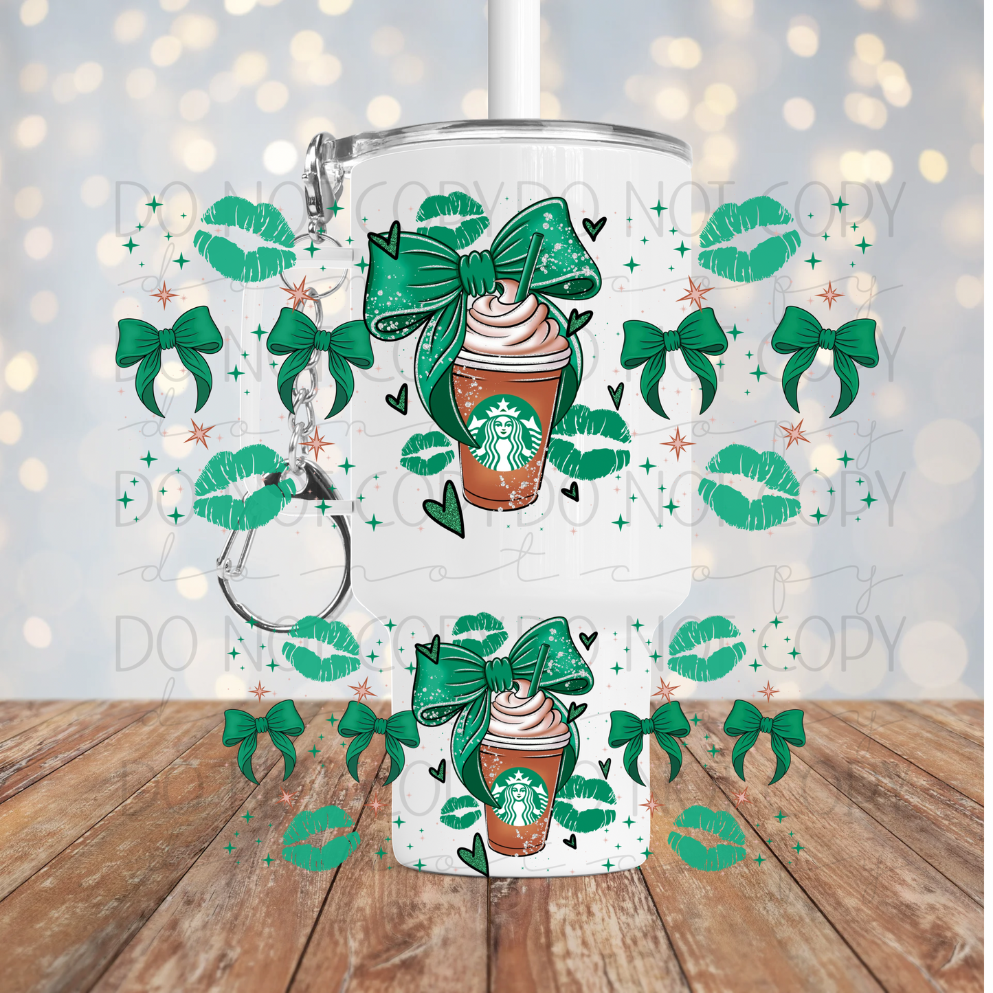 Green Coffee Mini Wrap