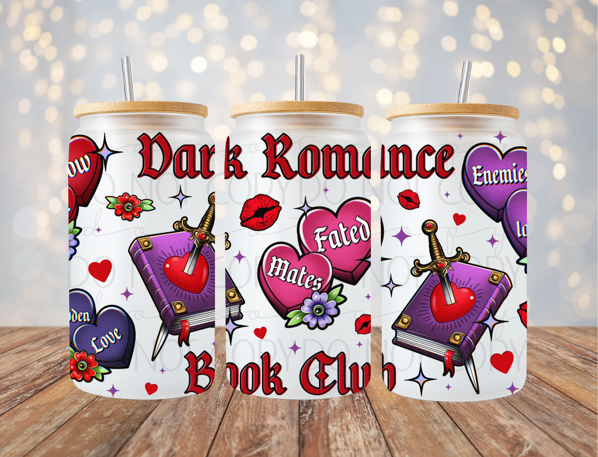 Dark Romance Book Club 16 Oz Wrap